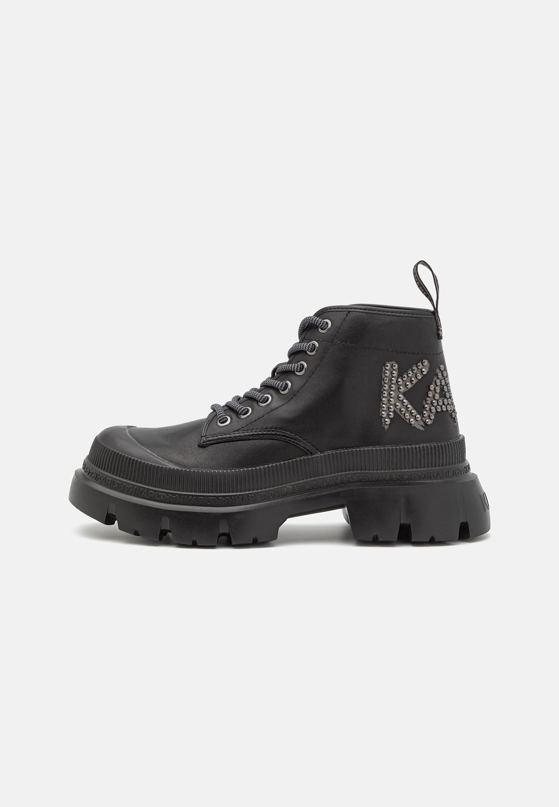 TREKKA MAX MID LACE STUD BOOT - Ankle boots
