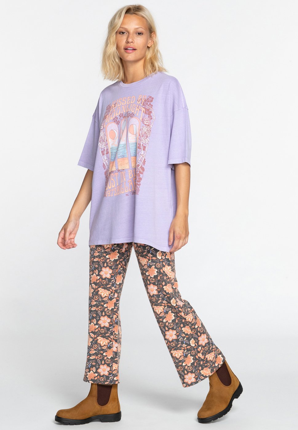 MOONLIGHT KISS PNG0 - Print T-shirt