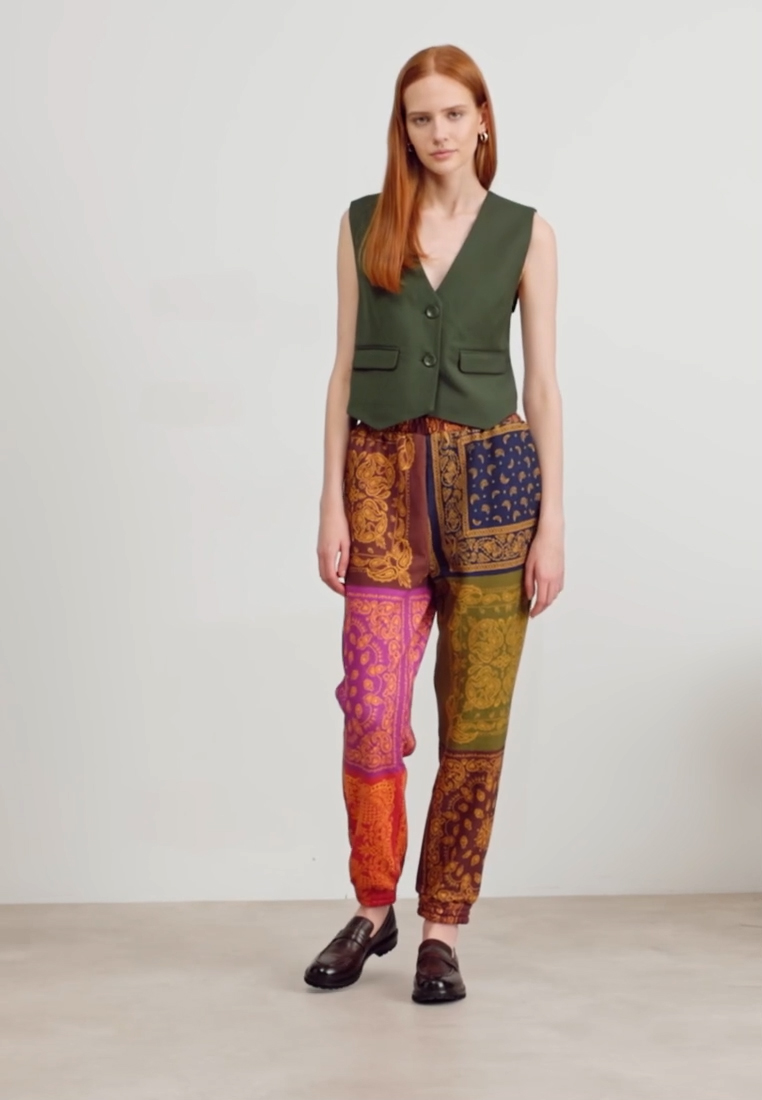SCARF SWEATPANTS - Tracksuit bottoms