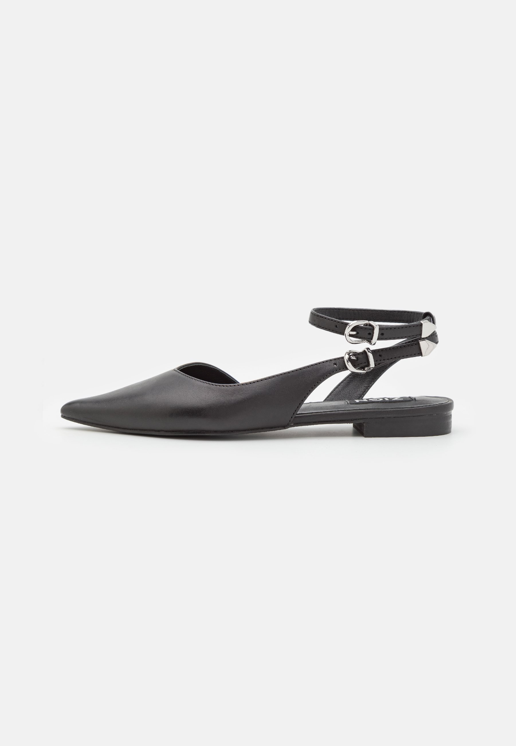LEATHER - Slingback ballet pumps