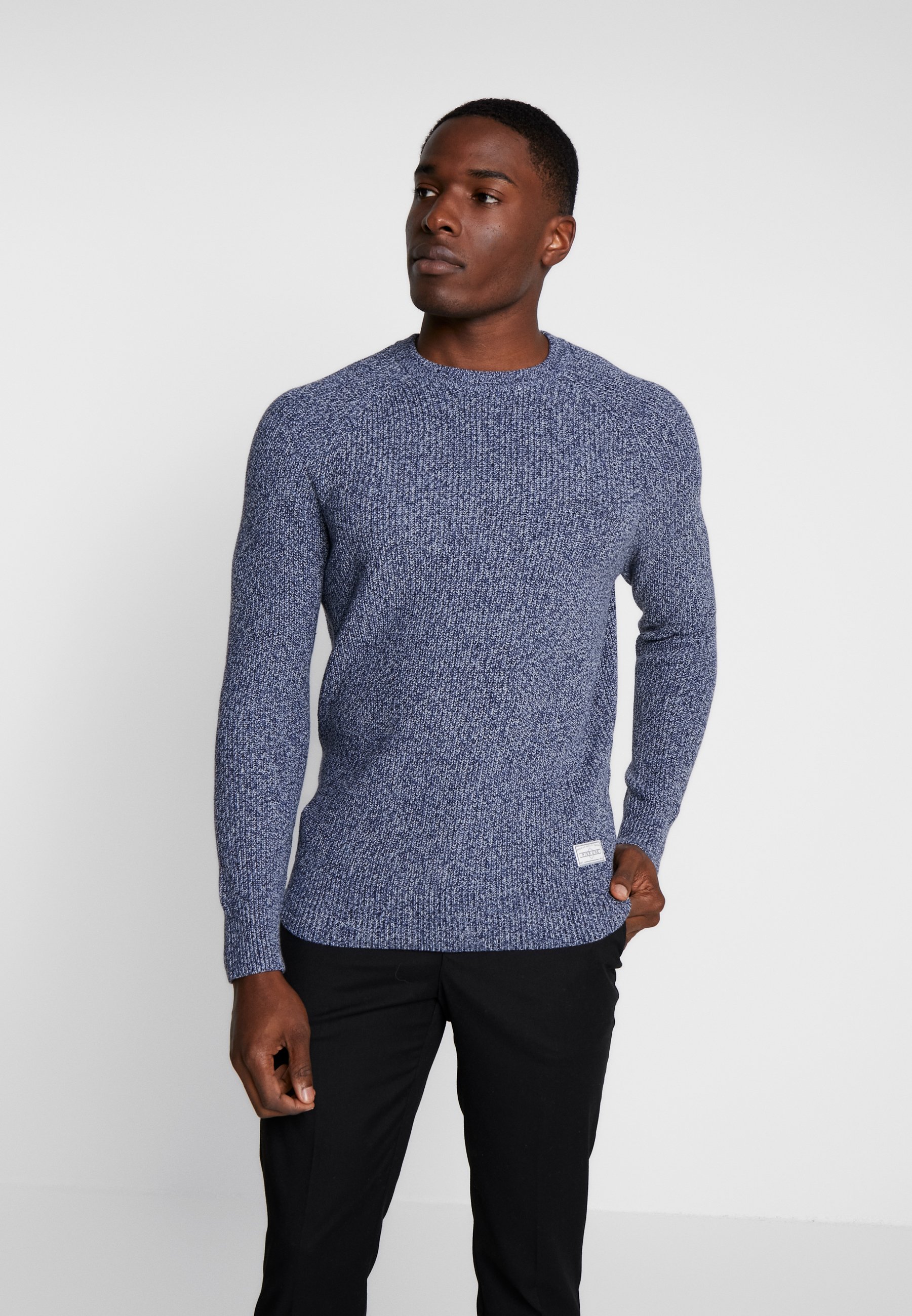 MULTICOLOUR HALF CARDIGAN JUMPER - Jumper