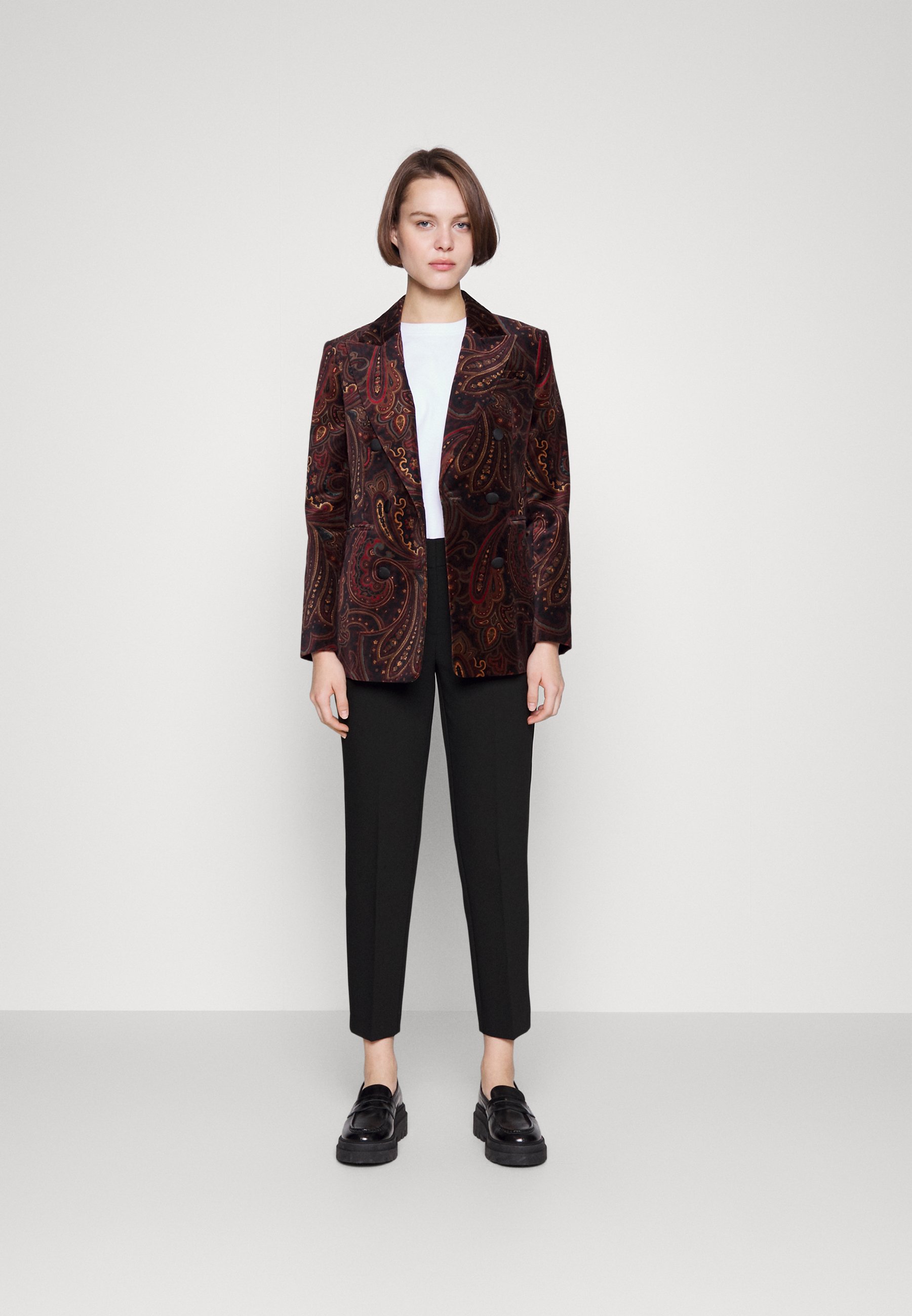 SLFRITA RIA CROPPED PANT - Trousers