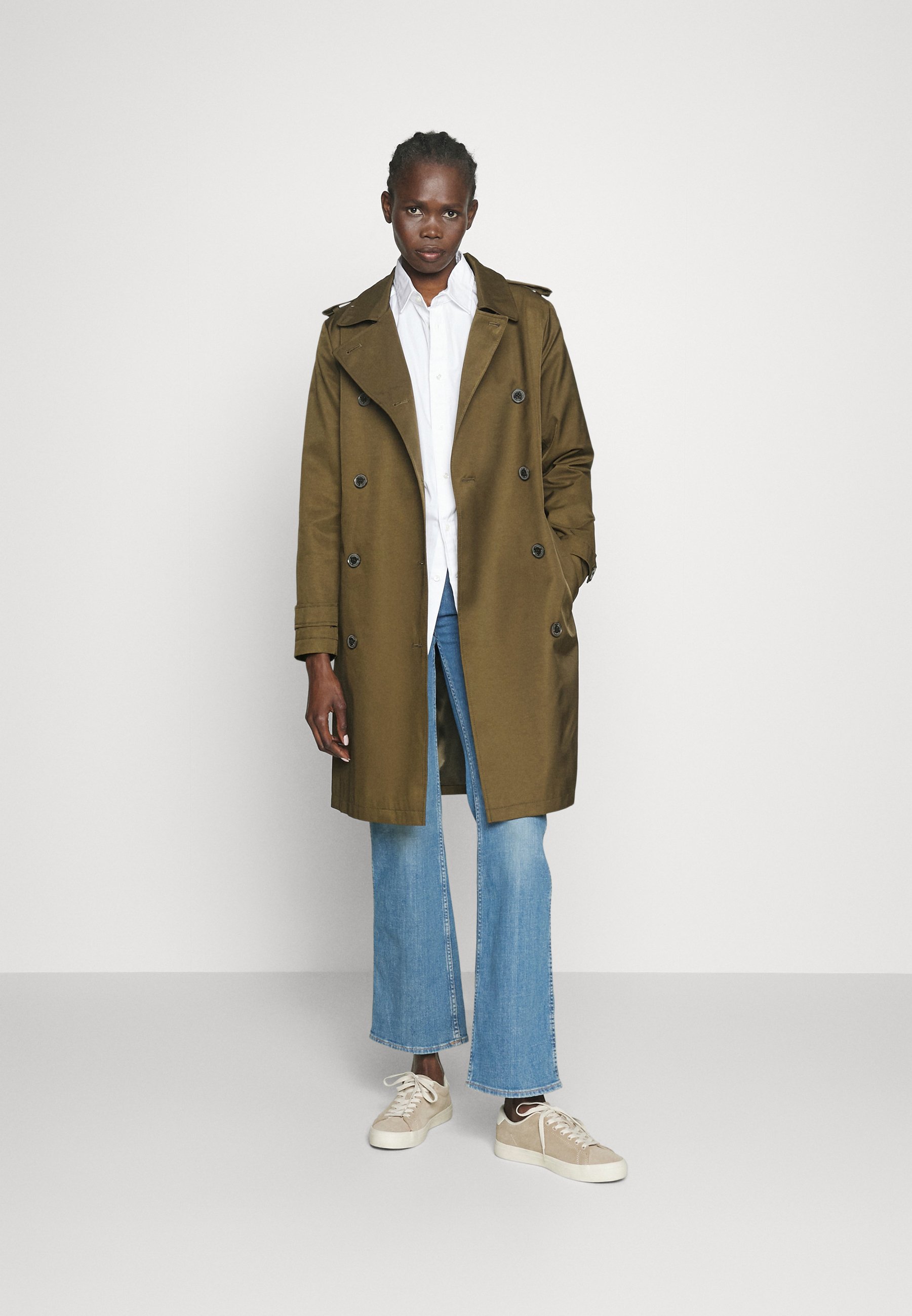 LINED COAT - Trenchcoat