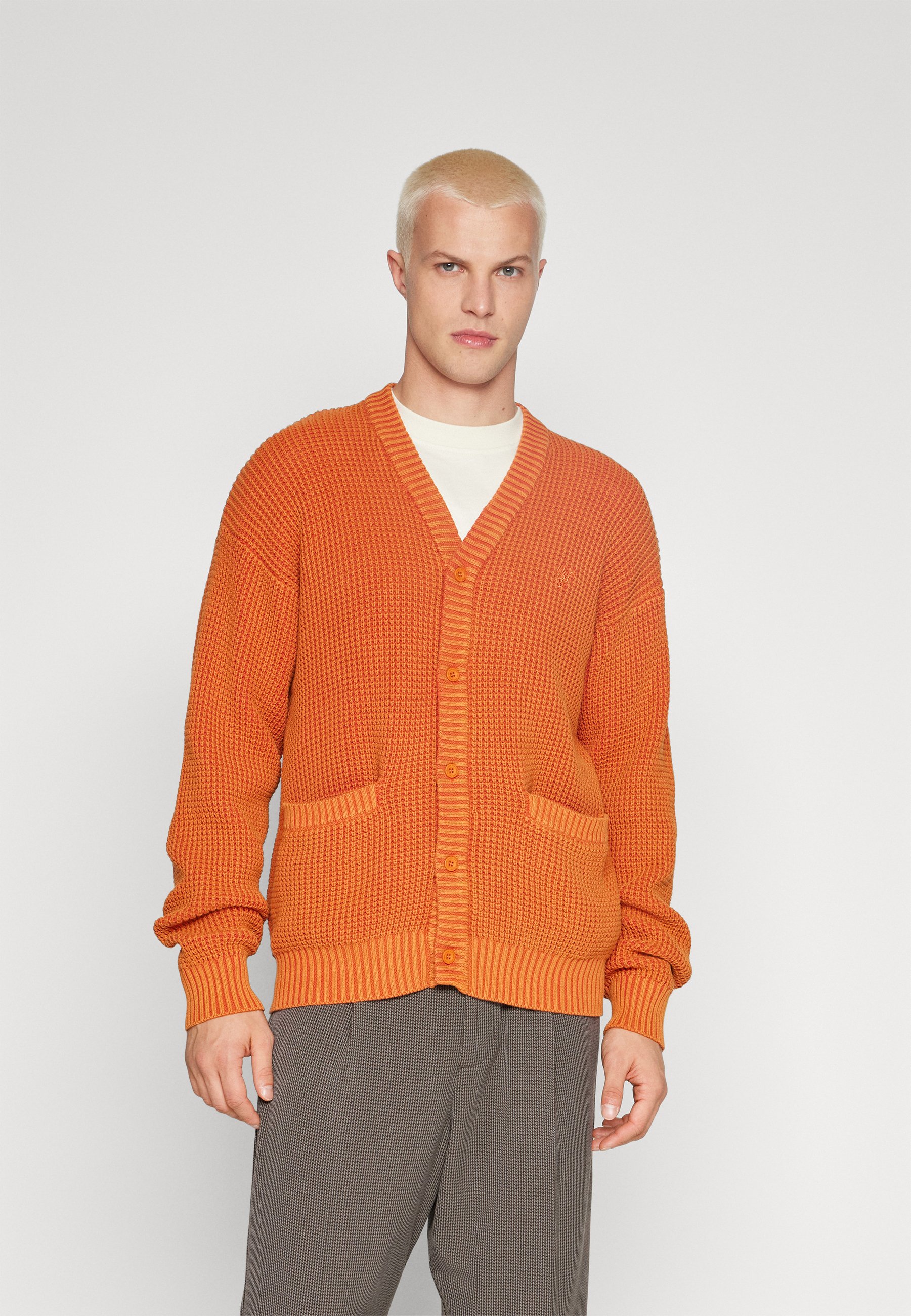 COOLIDGE WAFFLE CARDIGAN UNISEX - Cardigan