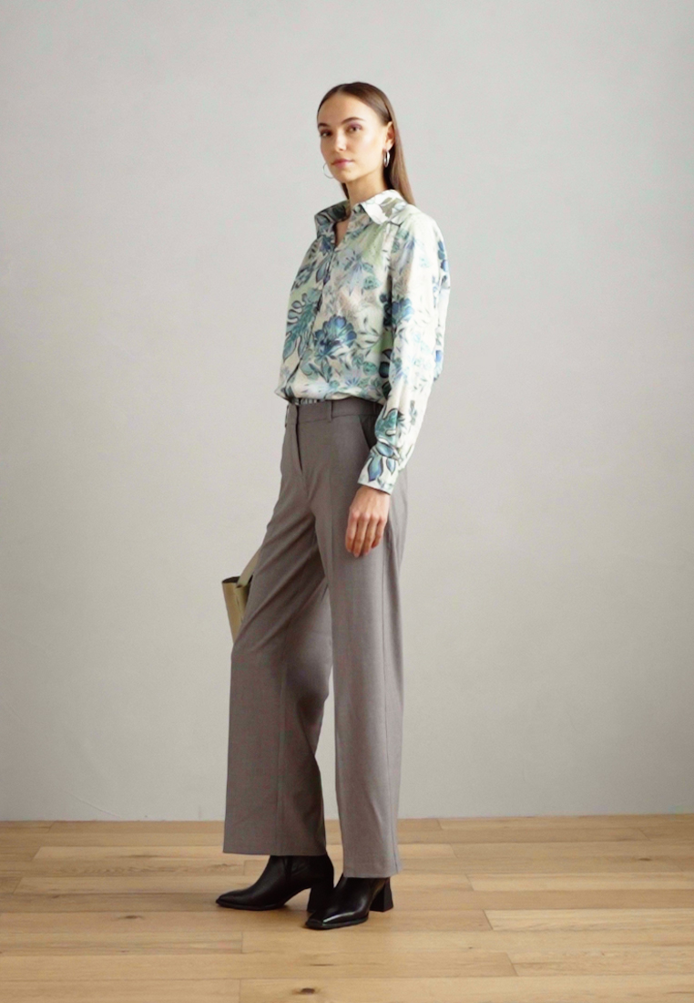 WIDE LEG PANTS - Trousers