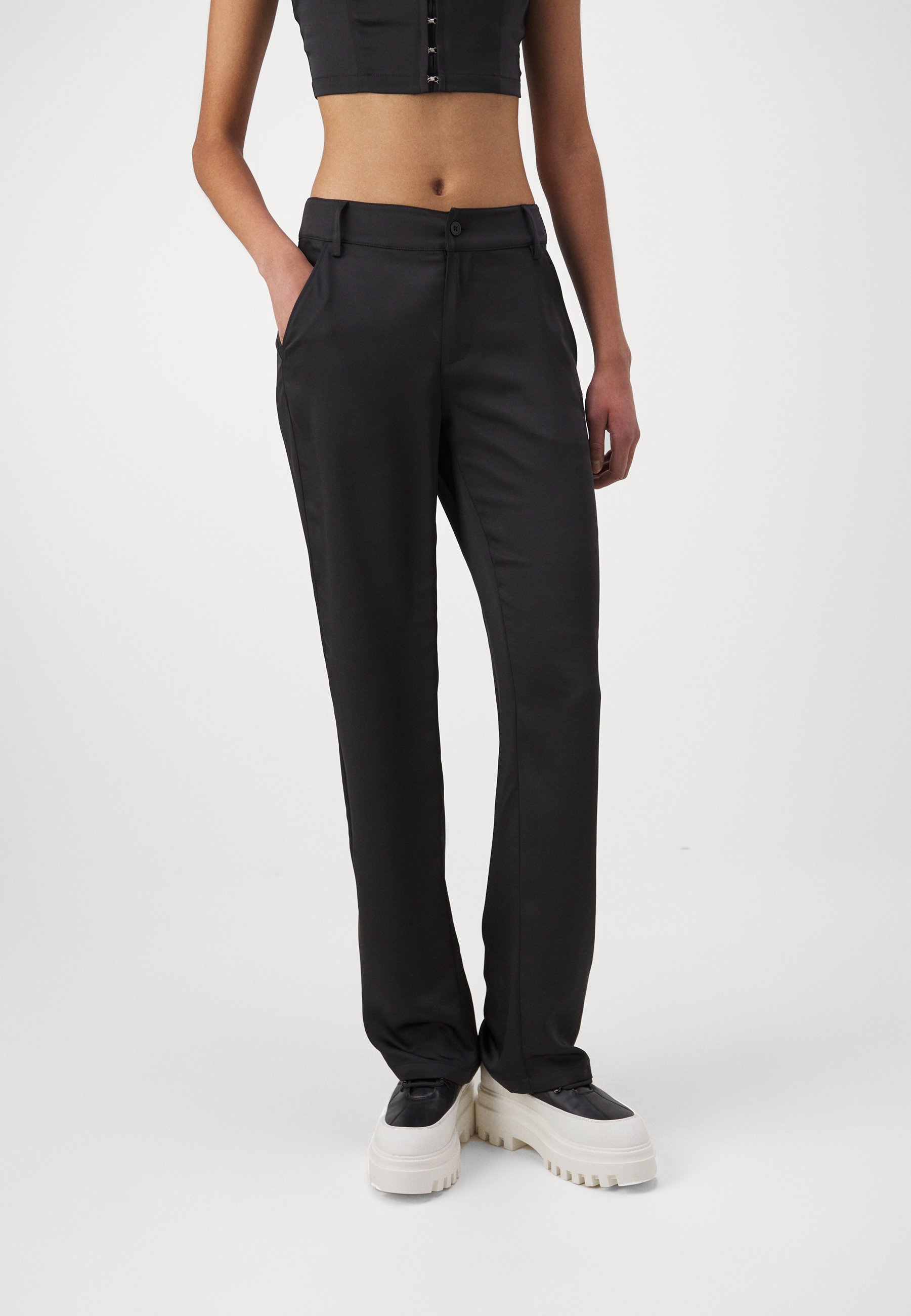 EXCLUSIVE STRAIGHT PANT - Trousers