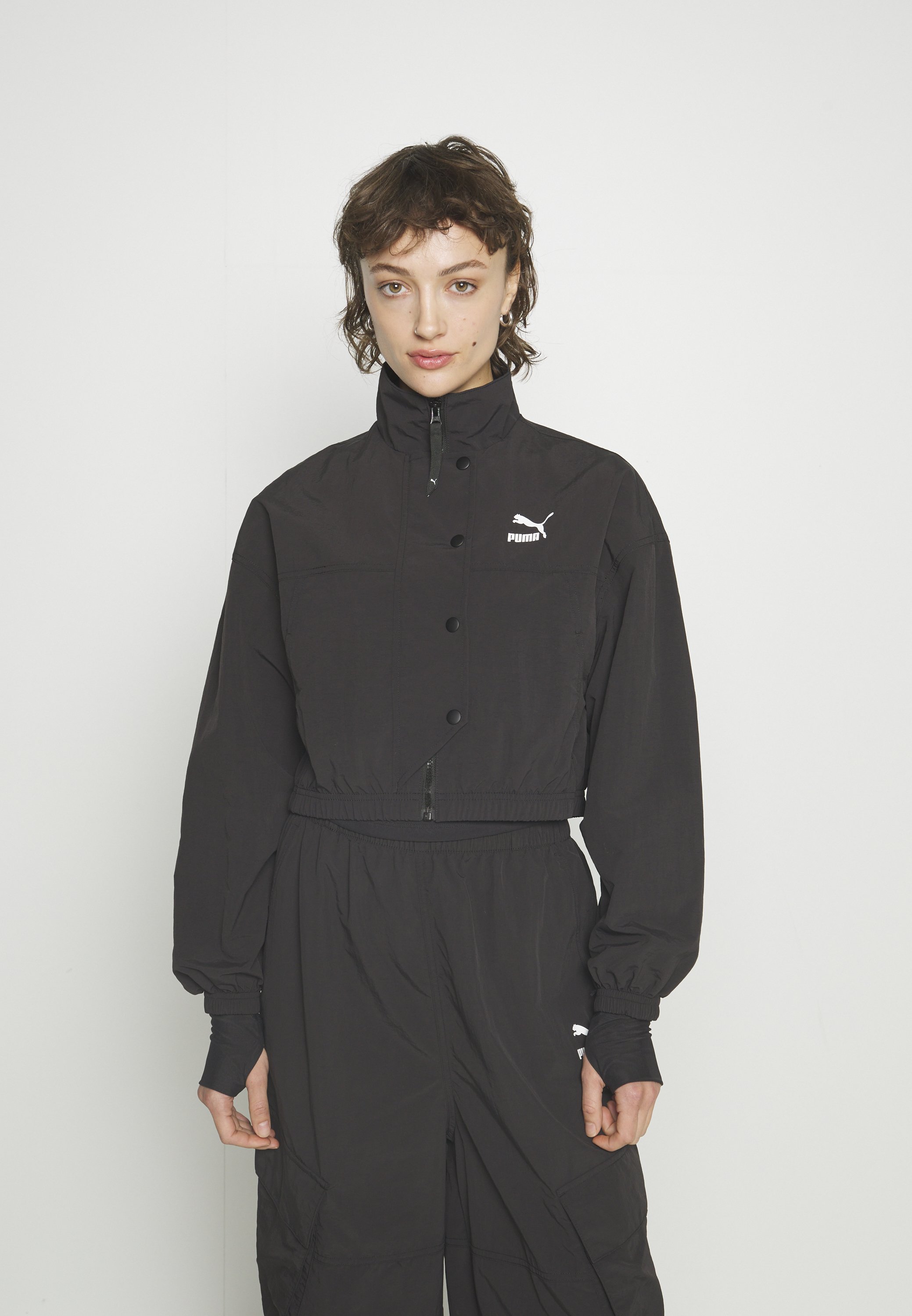 DARE TO CROPPED WOVEN JACKET - Summer jacket