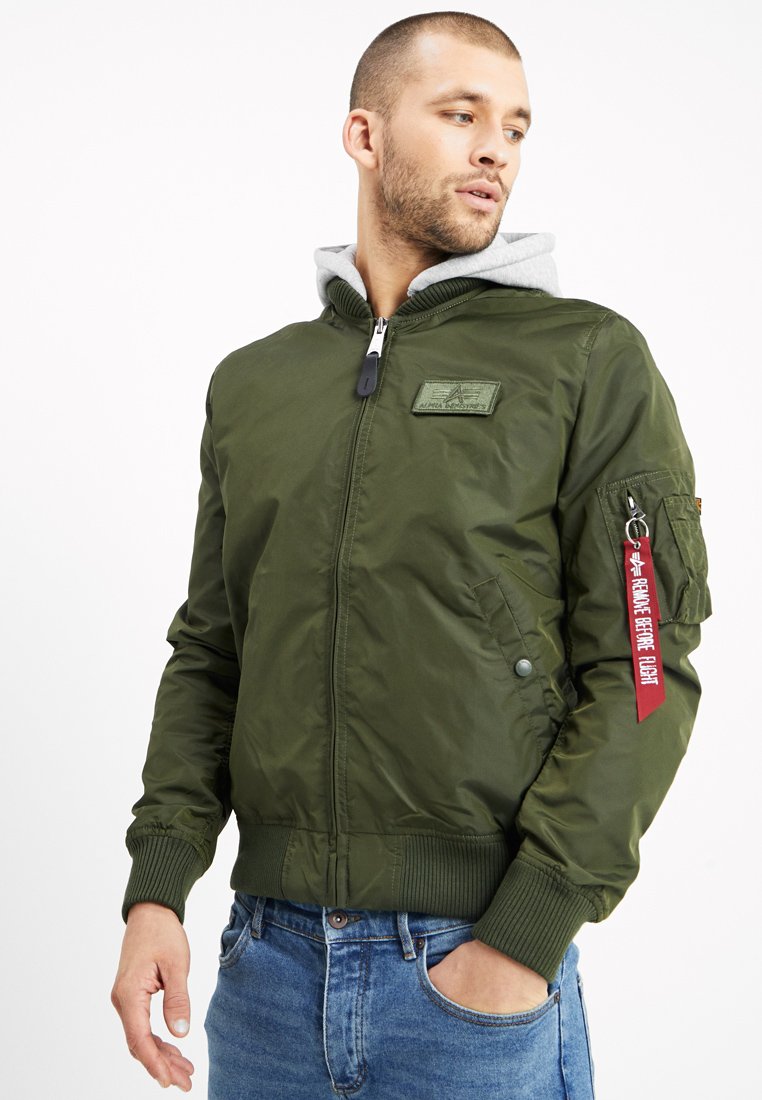 MA-1 TT HOOD - Bomber Jacket