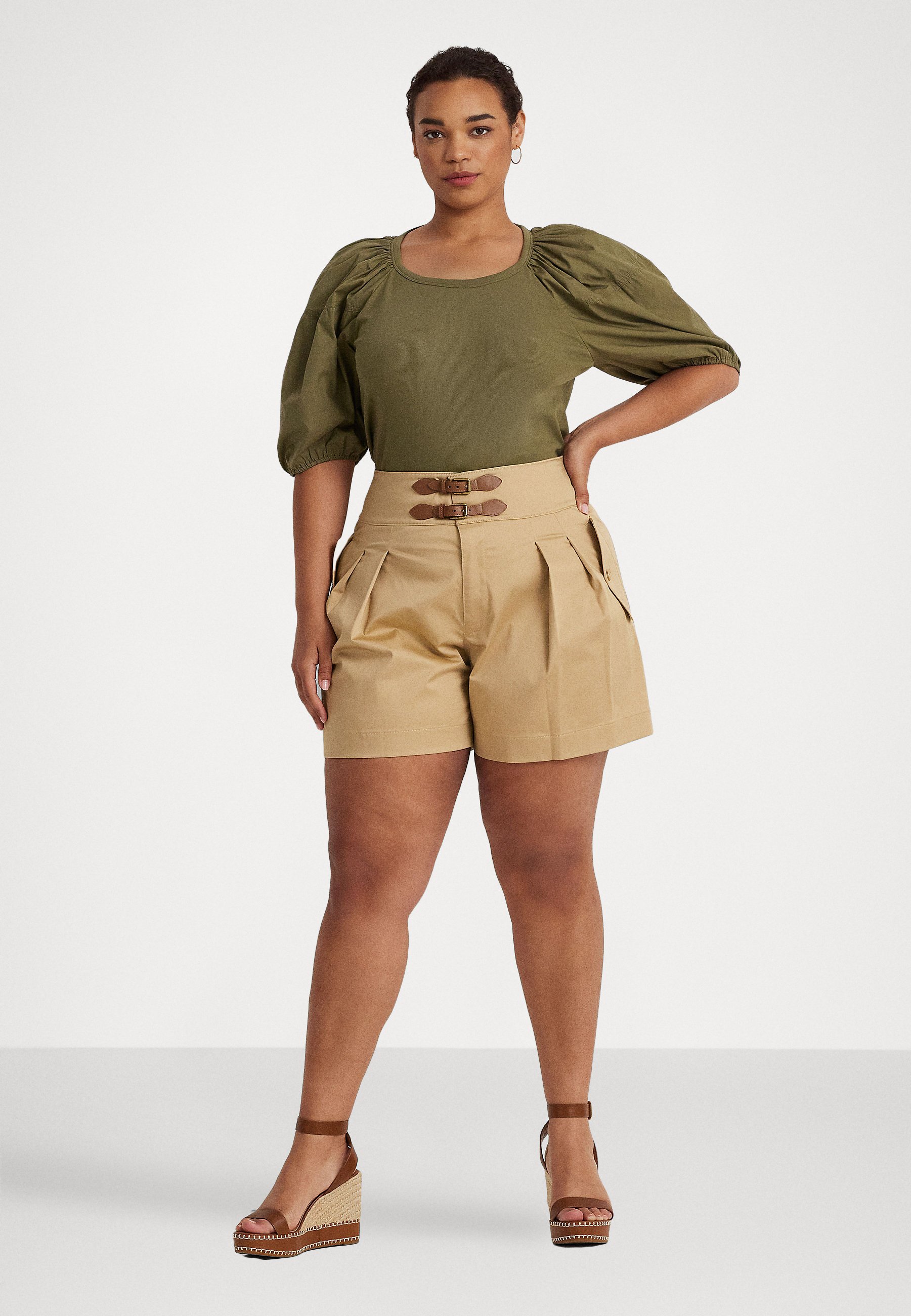 ARACELI FLAT FRONT - Shorts