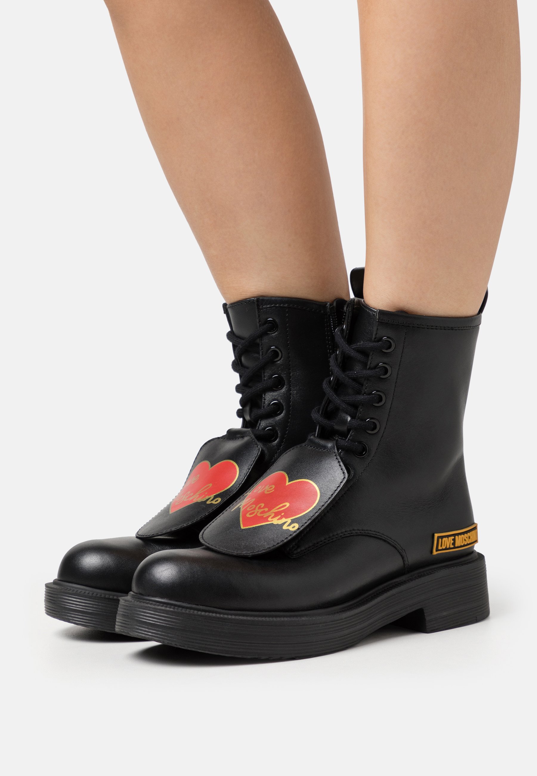 Platform ankle boots