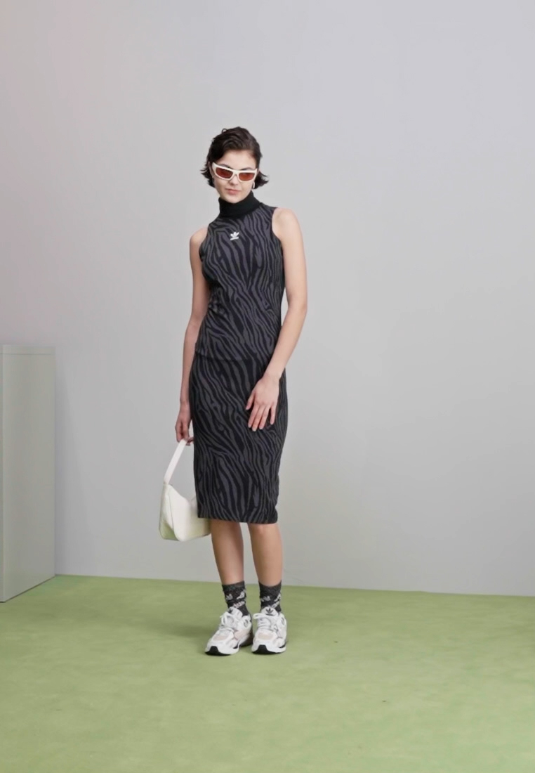 ALLOVER ZEBRA - Shift dress