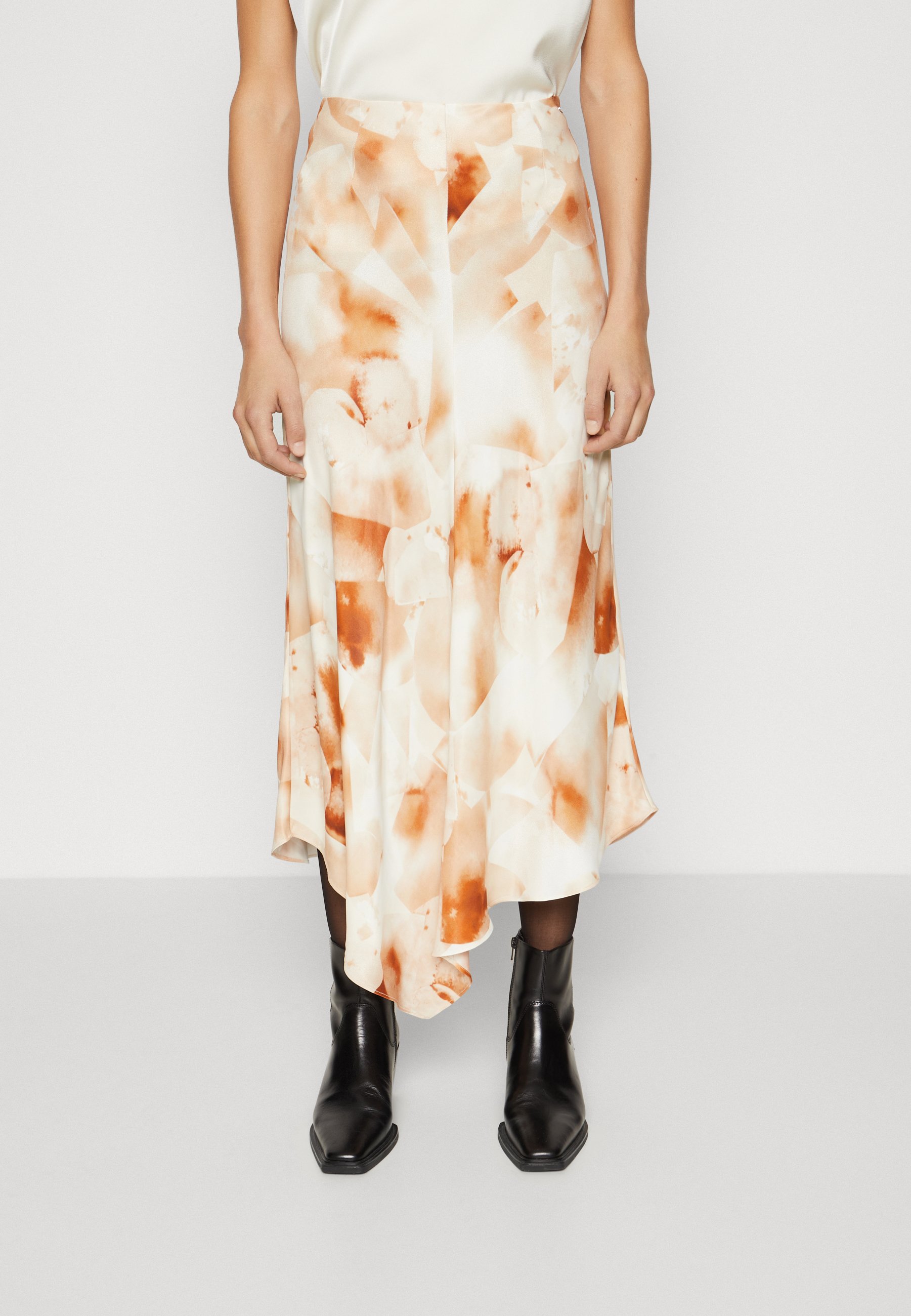 WATERCOLOR SKIRT - Maxi skirt