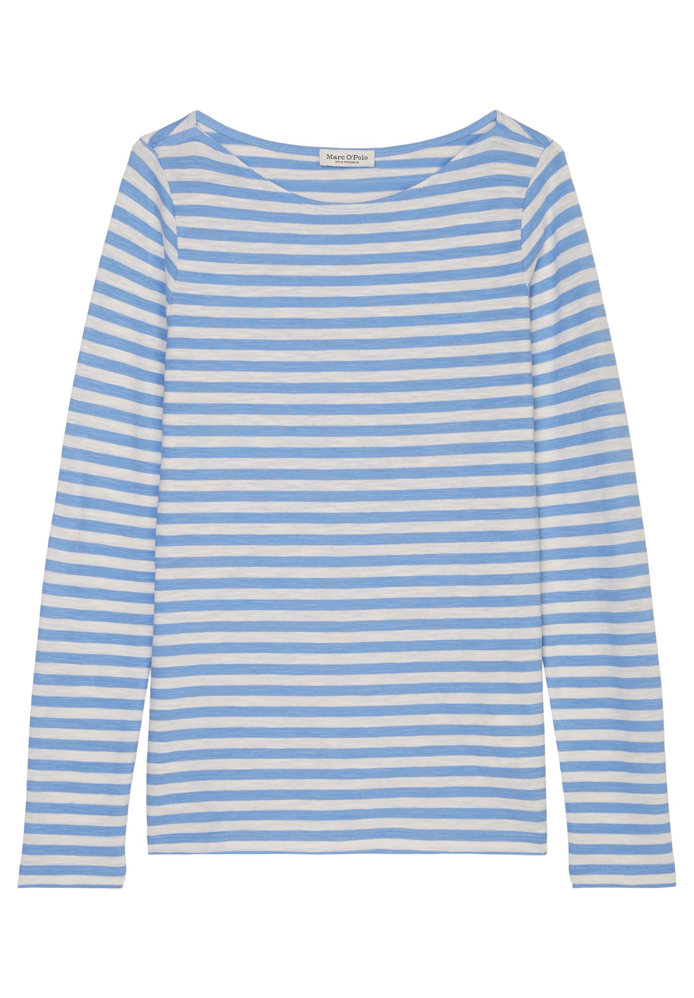 BOAT NECK STRIPED - Long sleeved top