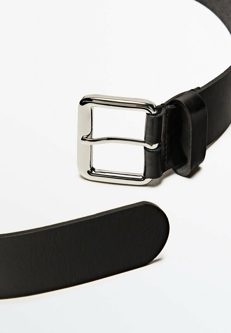 WITH RECTANGULAR BUCKLE - Belt business