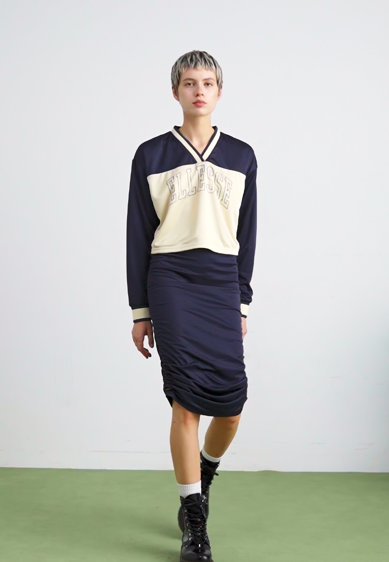 MAYA CROP - Long sleeved top