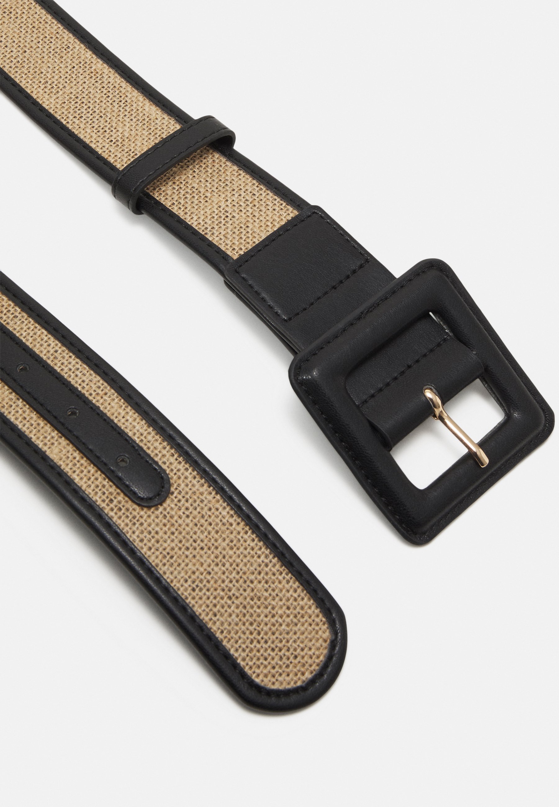 Waist belt -beige/black