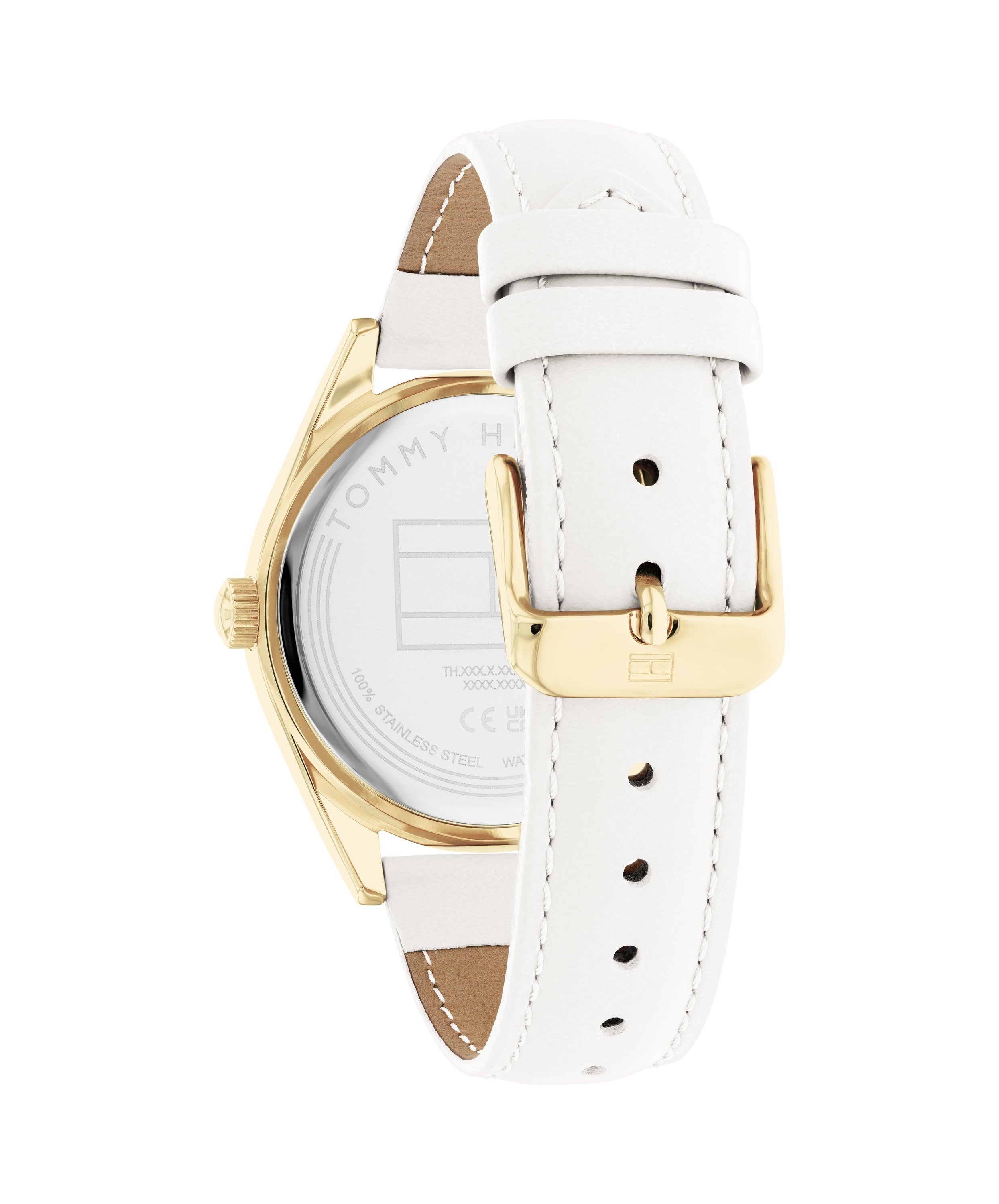 GP CASE AND BEZEL MOP DIAL WITH GP ACCENTS - Chronograph watch
