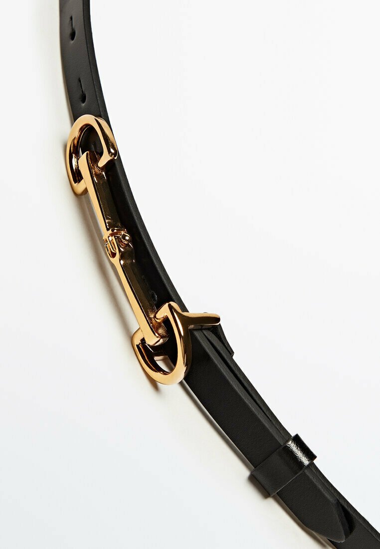 WITH DOUBLE LONG BUCKLE- Belt