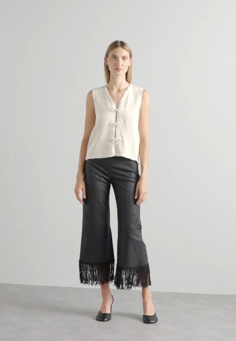 MILORAS - Leather trousers