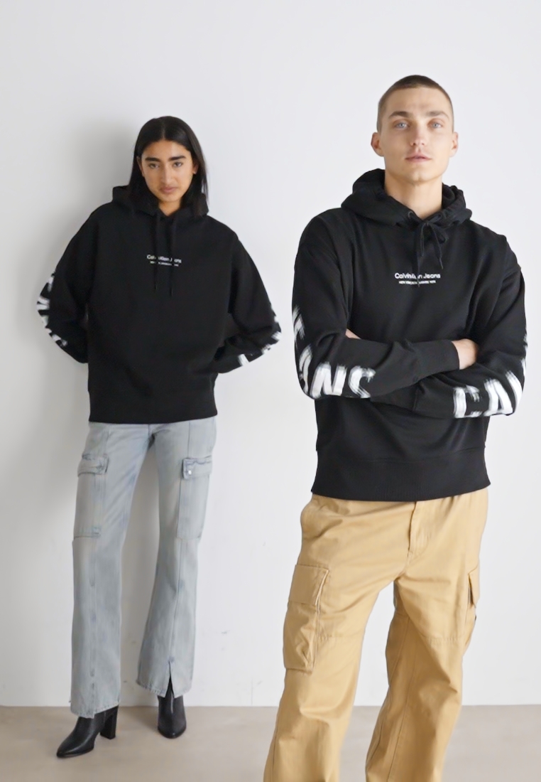 ILLUSION LOGO HOODIE UNISEX - Hoodie