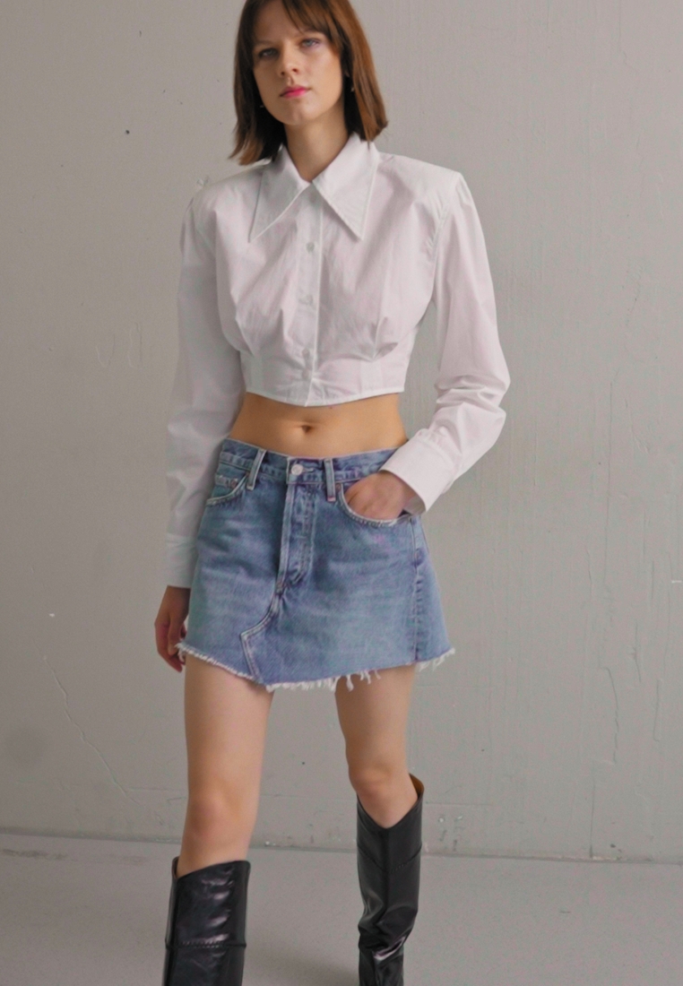 PARKER SKIRT - Denim skirt
