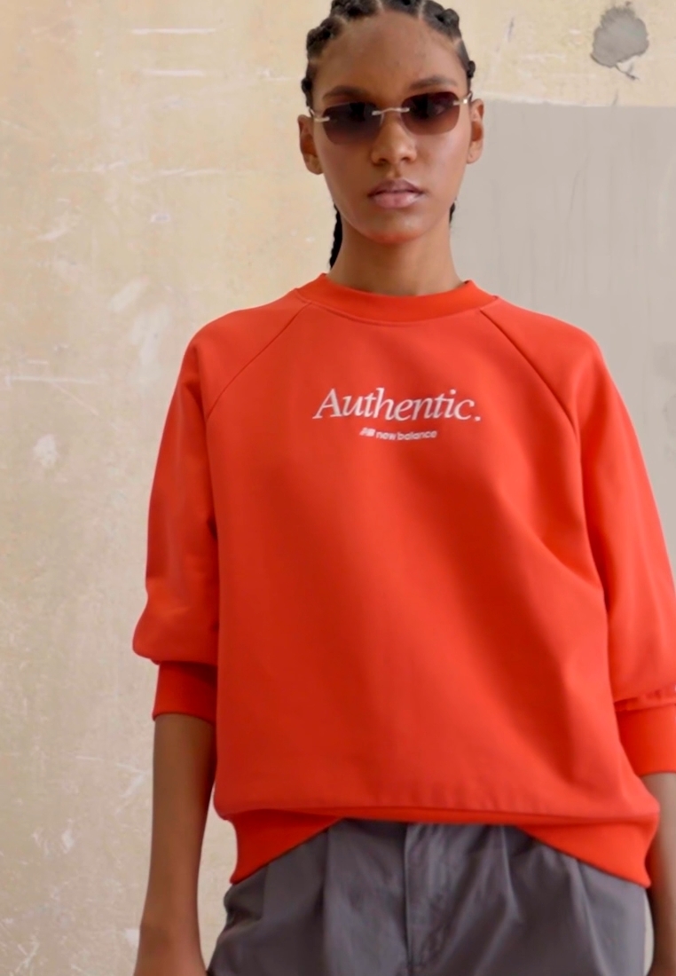 ATHLETICS ICONO GRAPHIC CREW- Sweatshirt