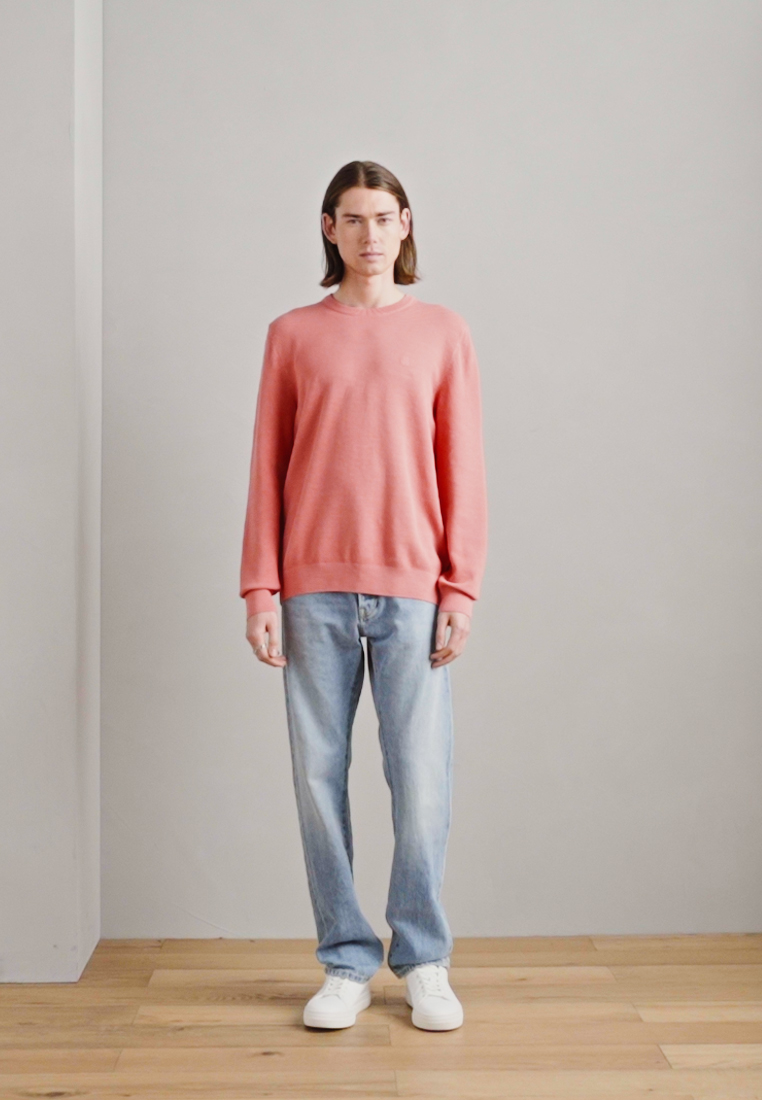 CREWNECK SLUB STRUCTURE - Jumper