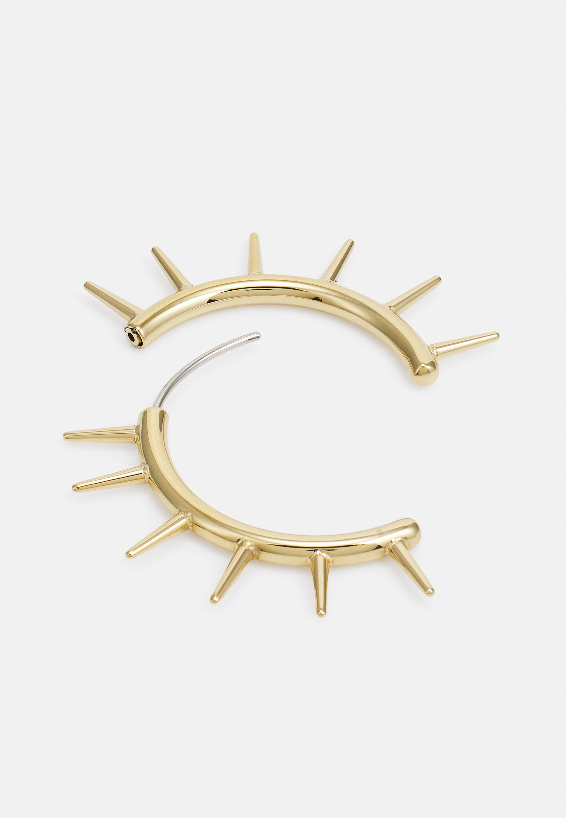 DIESEL STEEL STAINLESS STEEL EARRING GOLD - Earrings