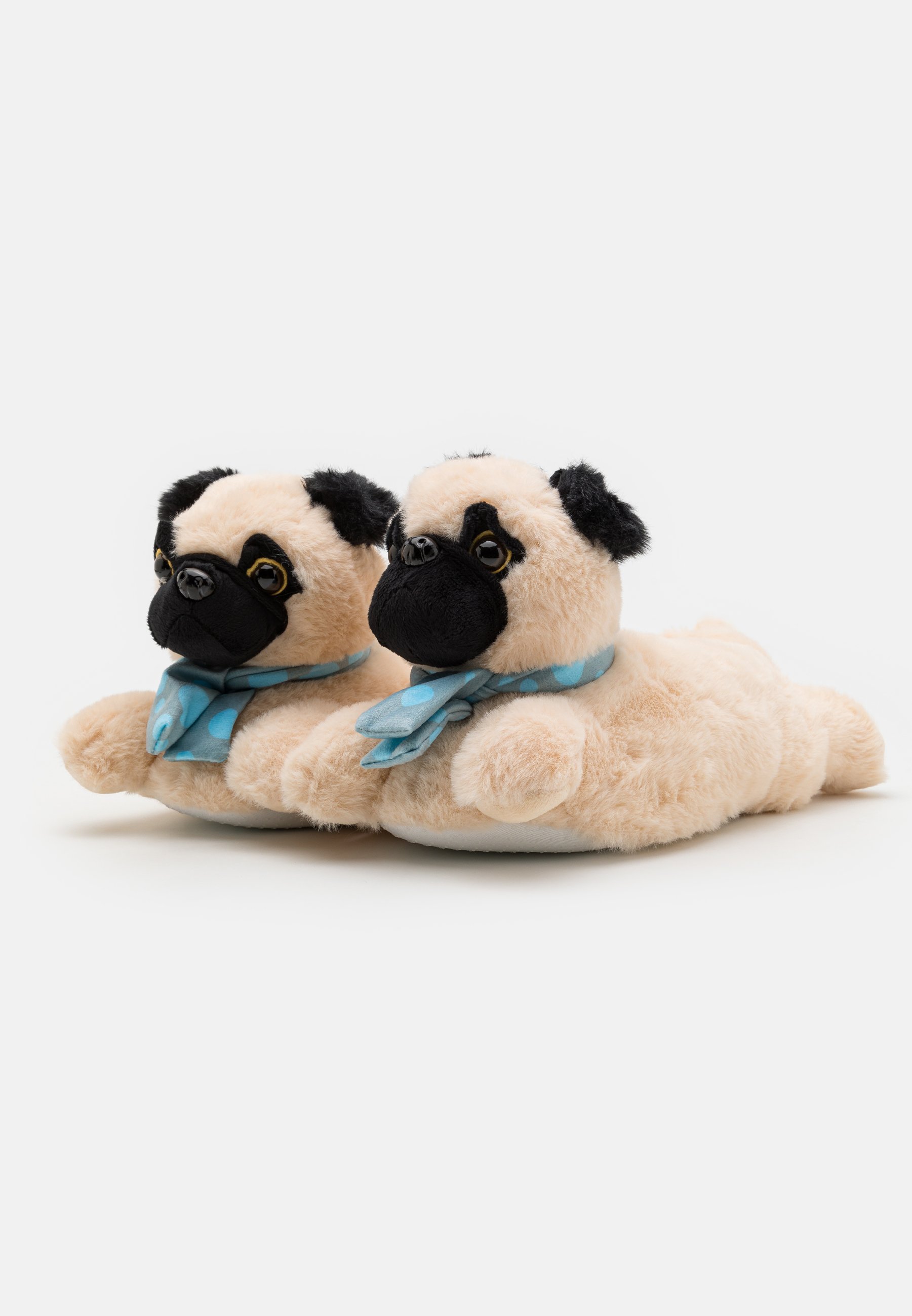 PUG IN A SCARF SLIPPER UNISEX - Slippers