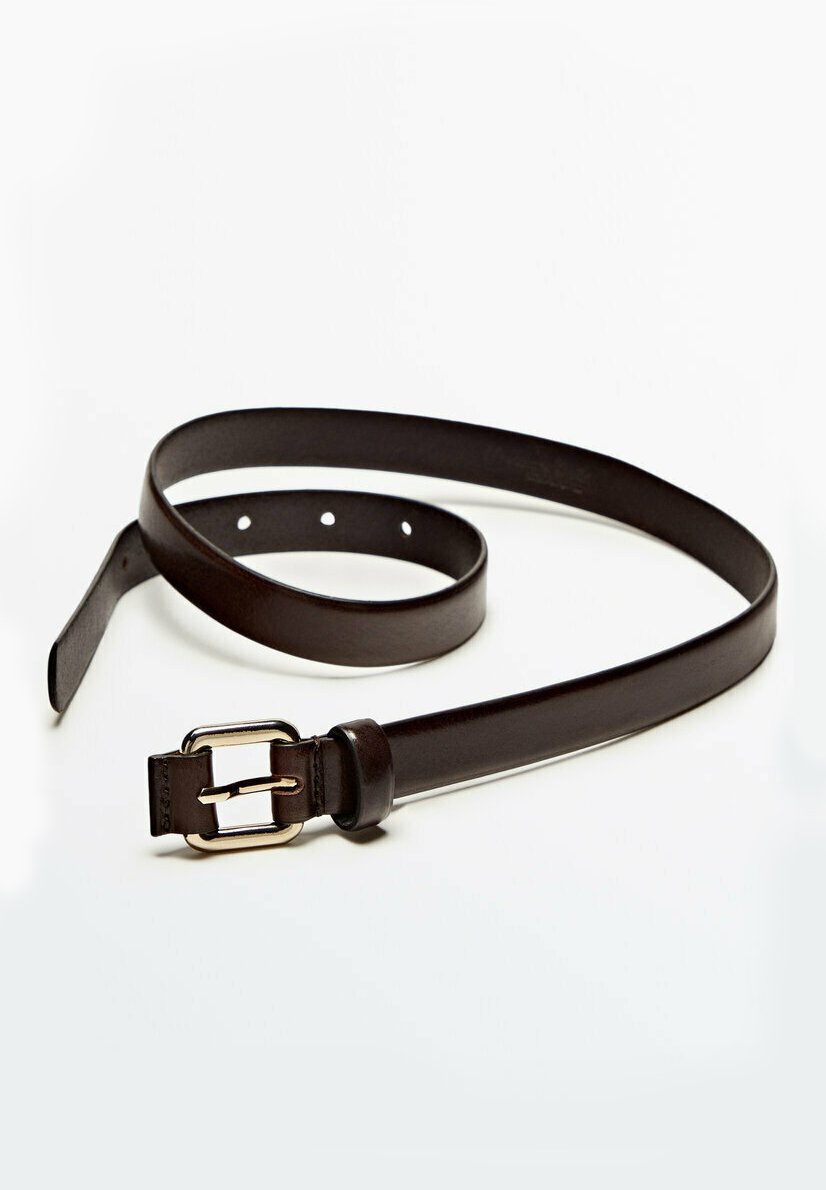 THIN WITH COVERED BUCKLE- Belt