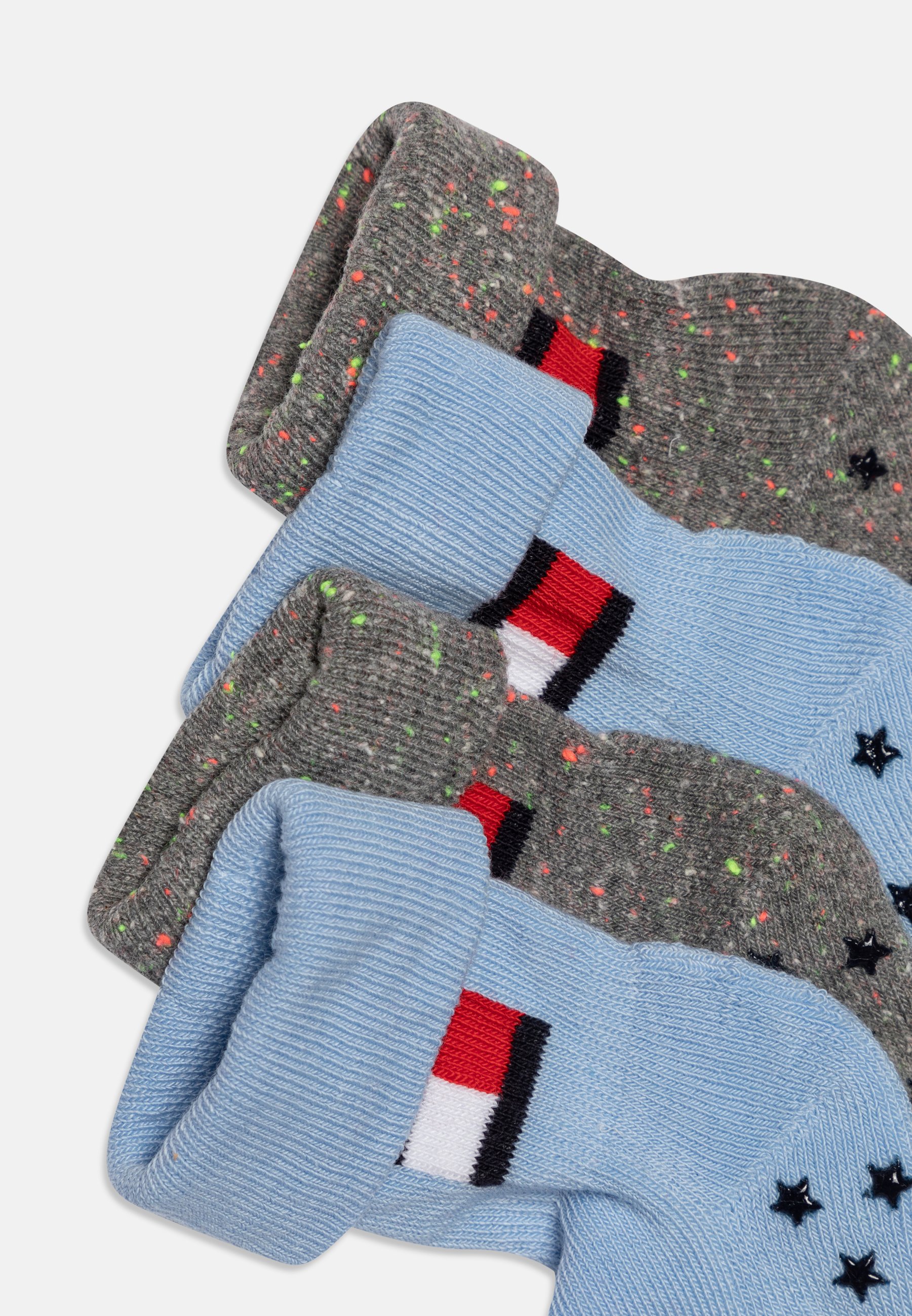BABY FOLD OVER NAPPY UNISEX 4 PACK - Socks