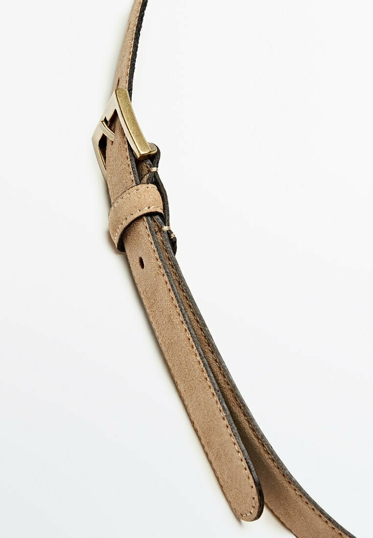 TOPSTITCHED SPLIT- Belt
