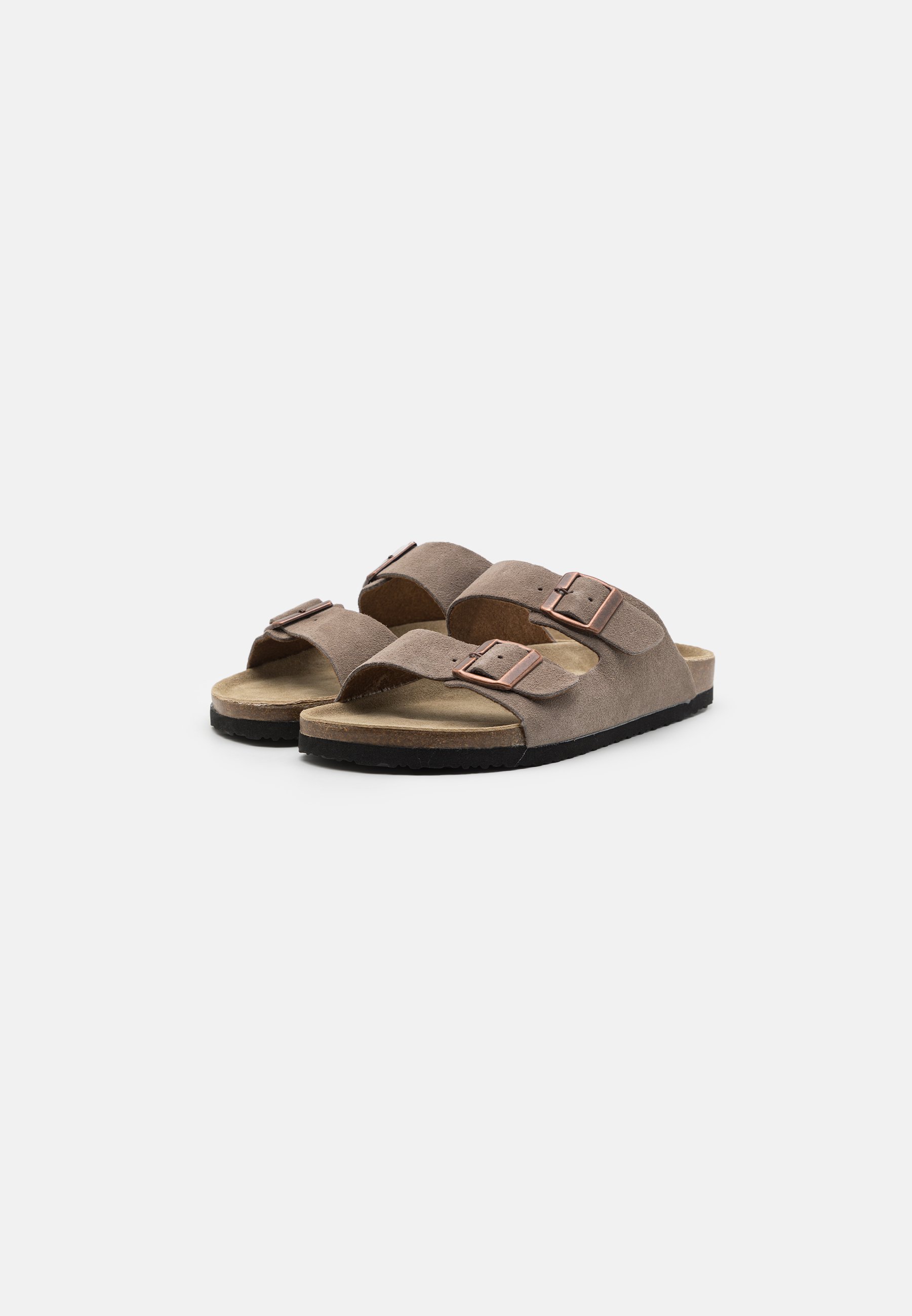 LEATHER UNISEX - Slippers