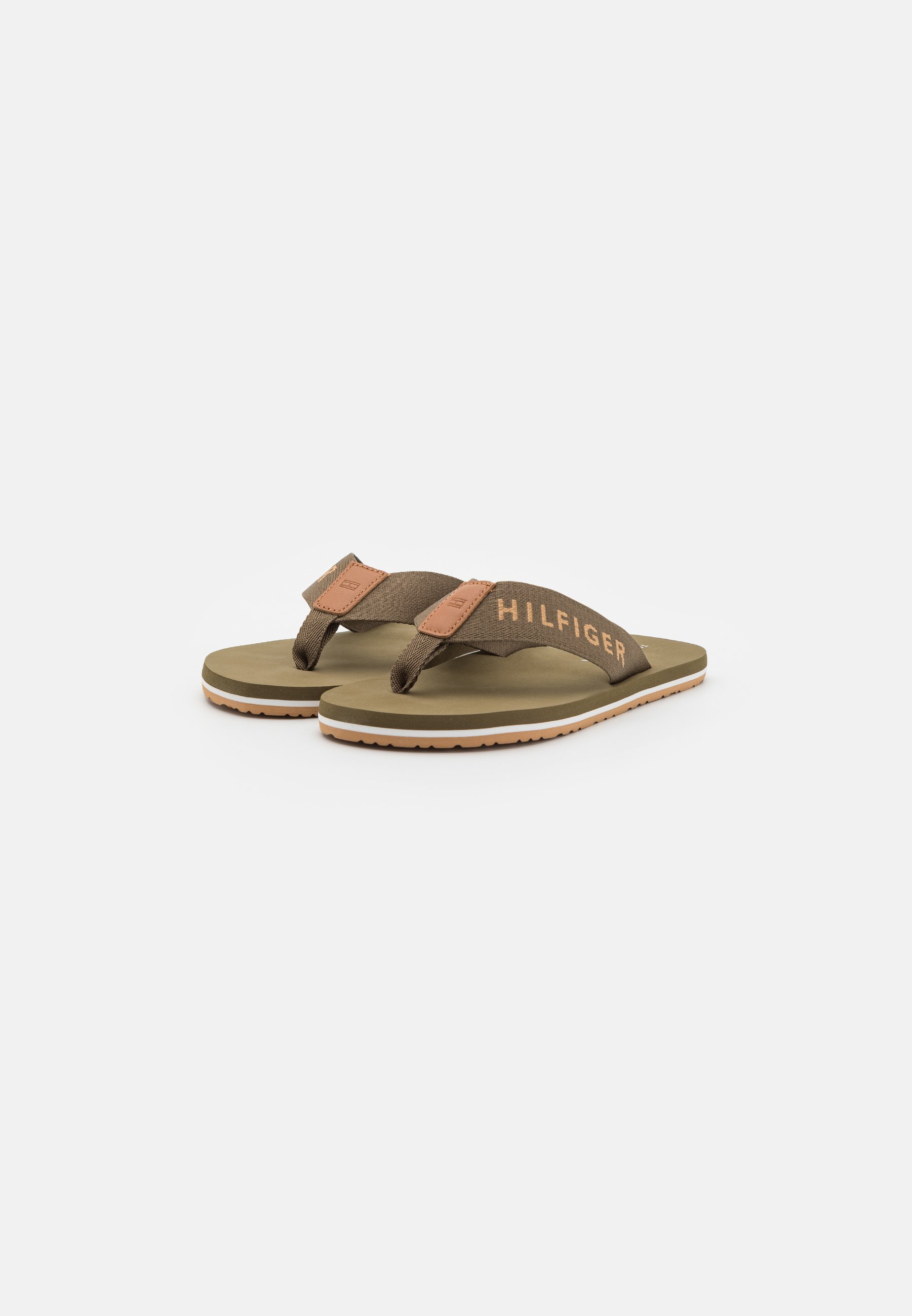 PRINT BEACH- T-bar sandals