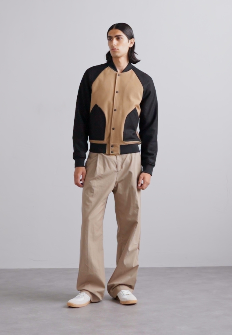 WADDED VARSITY JACKET - Bomber Jacket