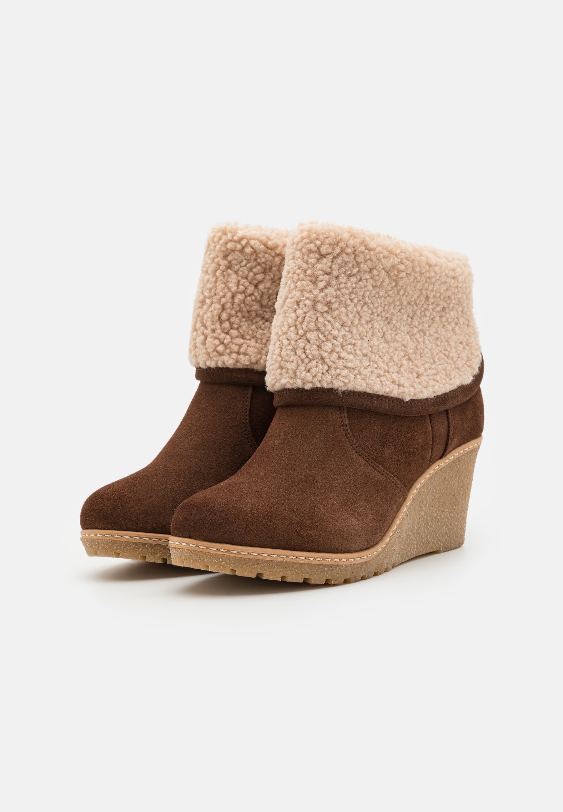 LEATHER- Ankle boots
