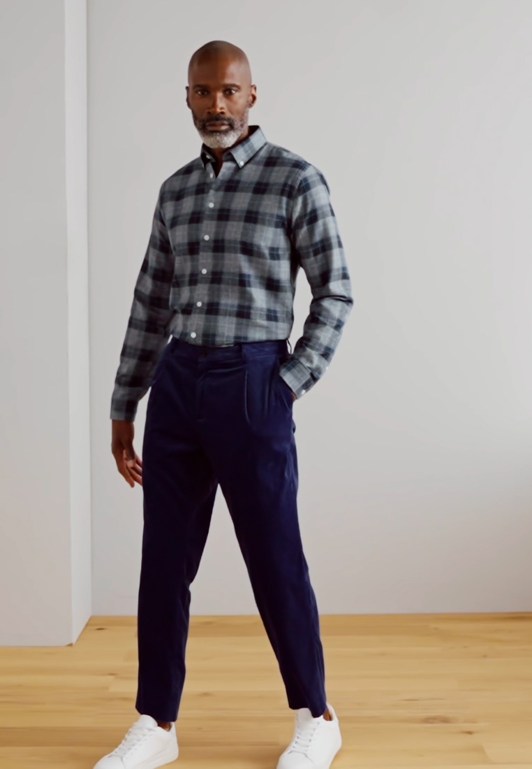 TWISTED YARN CHECKED- Shirt