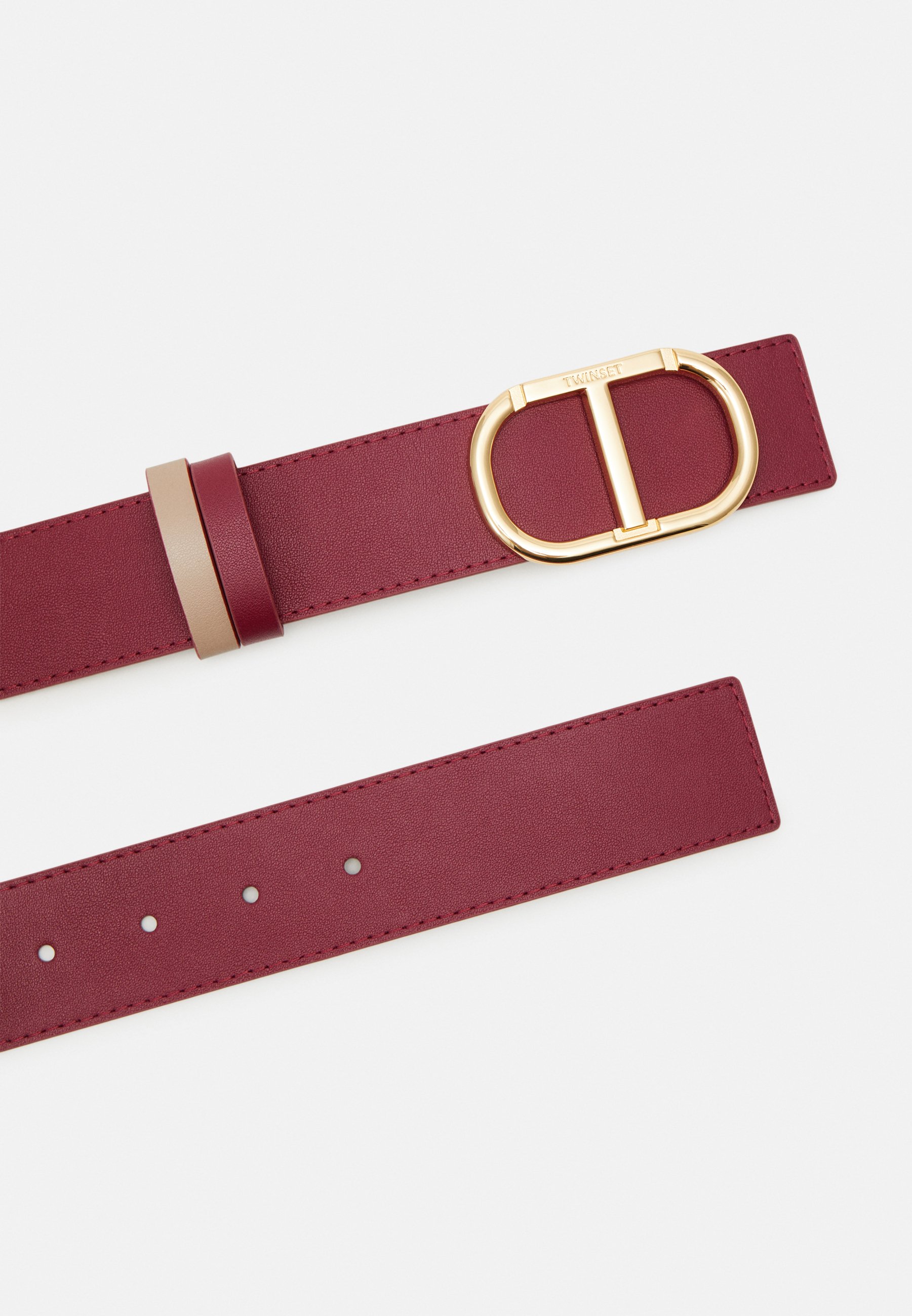 CINTURA IN REVER.VITA BASSA FIBBIA OVAL - Belt