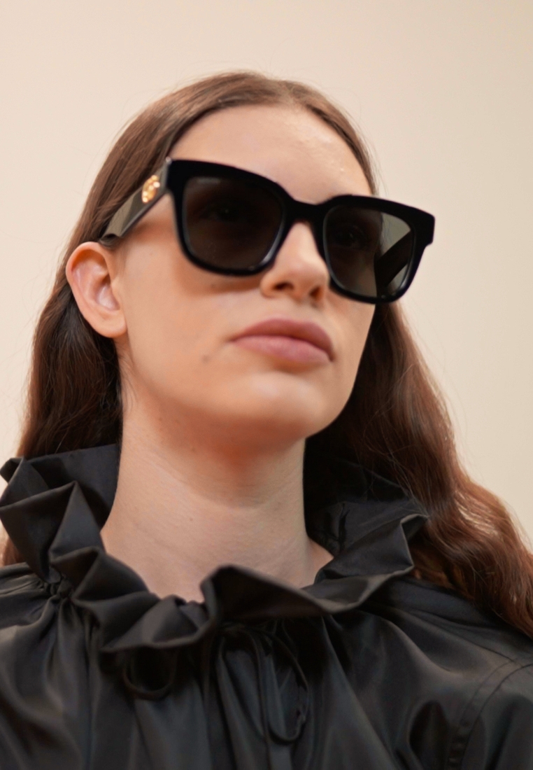 GG CAT-EYE SQUARE SUNGLASSES - Sunglasses