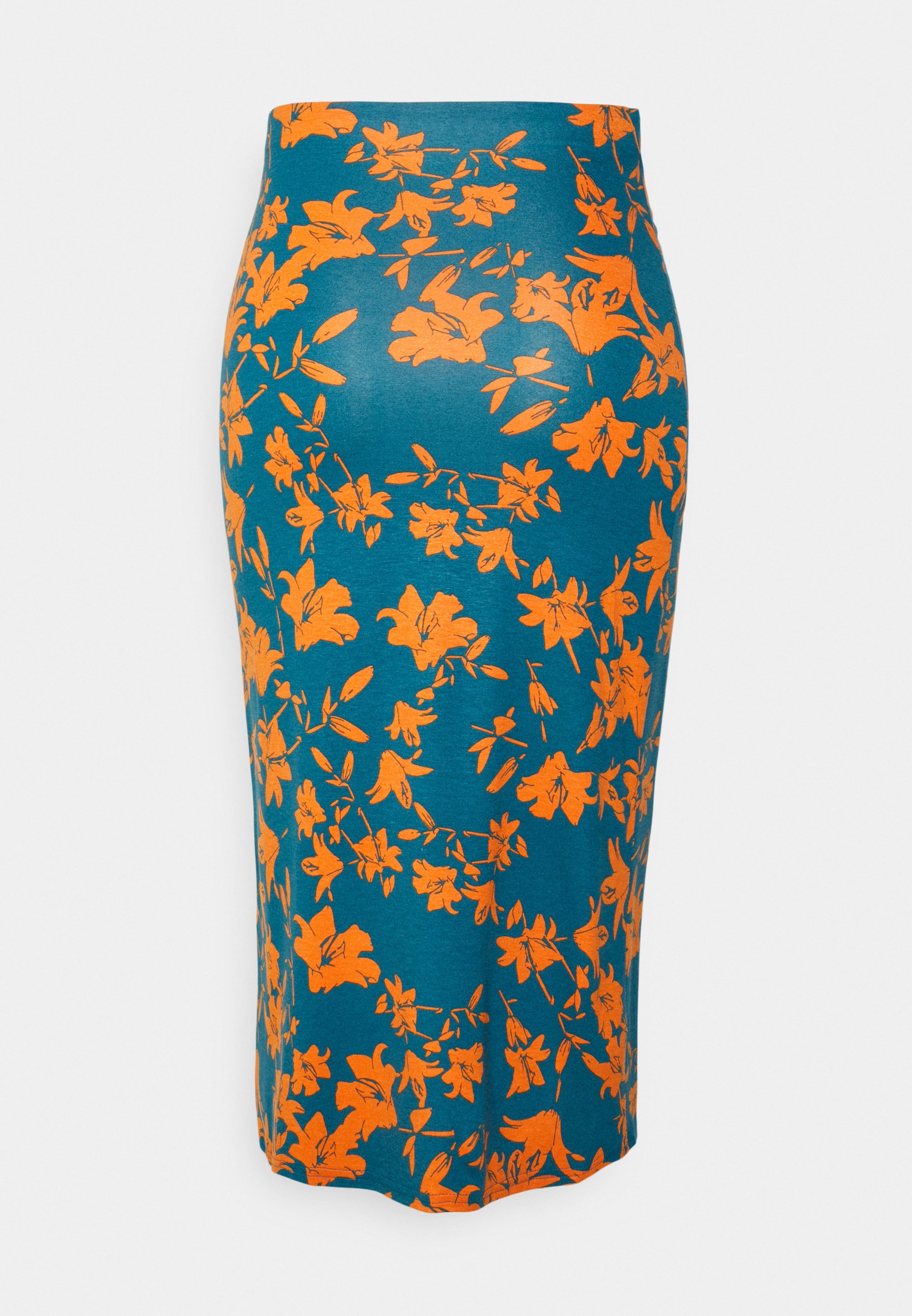 FRONT KNOT MIDI SKIRT - Pencil skirt