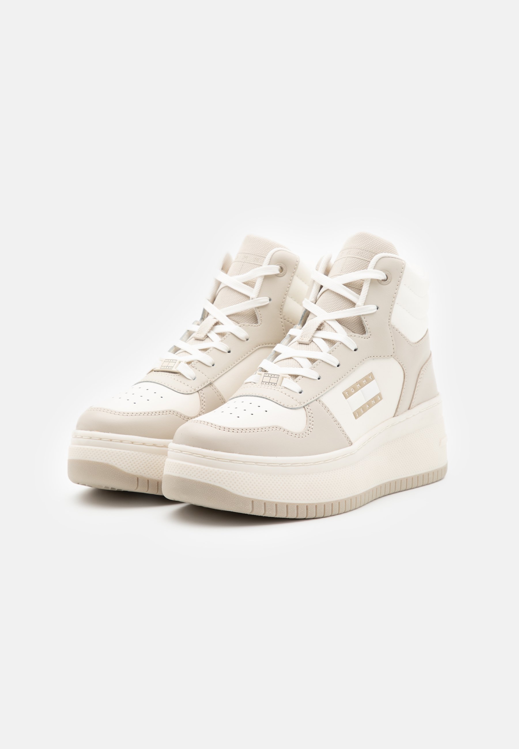 RETRO BASKET LACE UP - High-top trainers