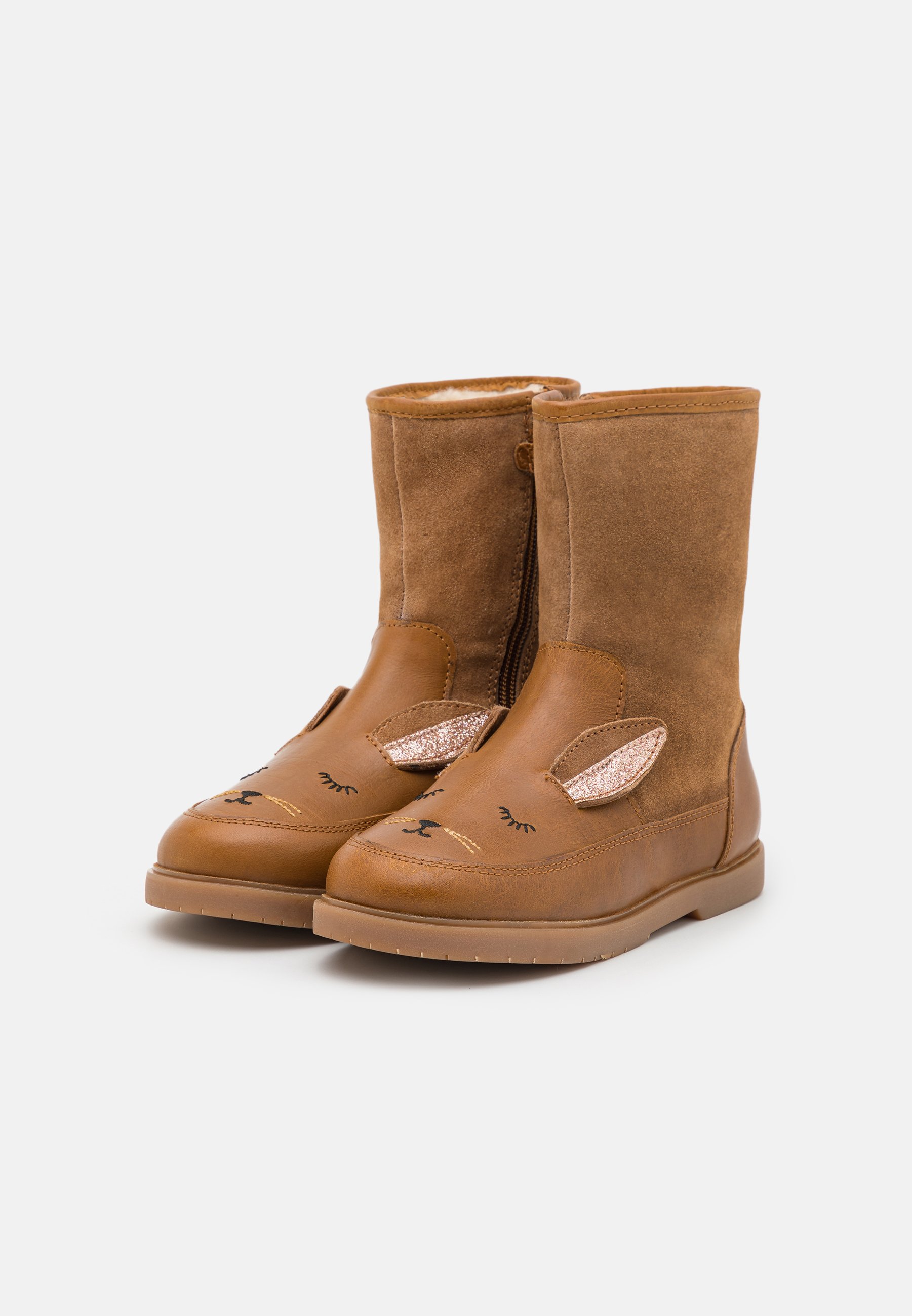 LEATHER BOOTS HIGH - Winter boots