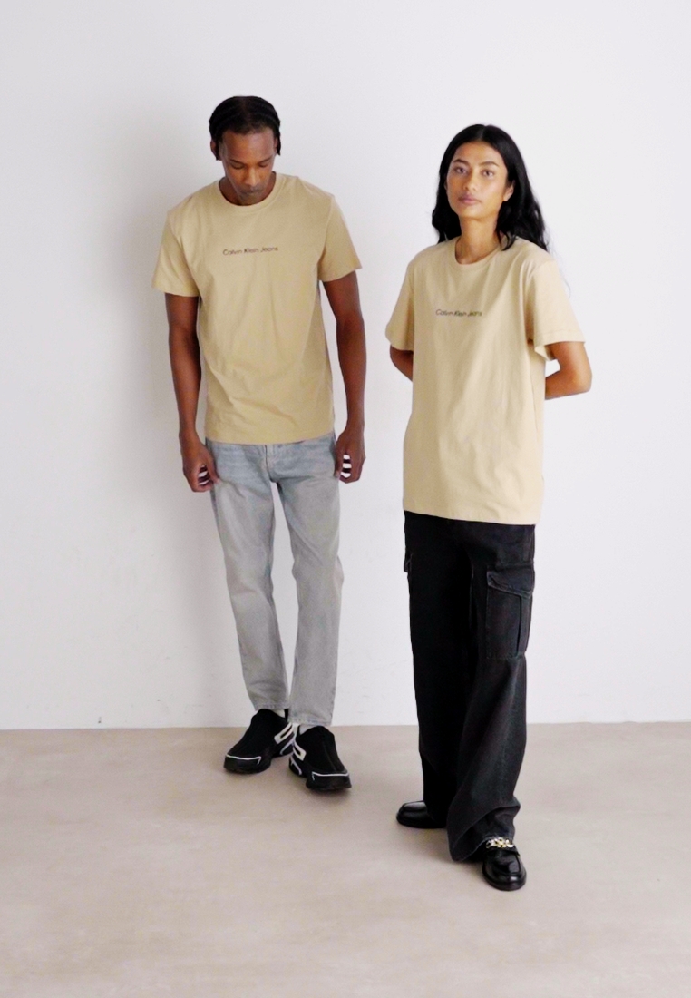 MIRRORED LOGO TEE UNISEX - Print T-shirt