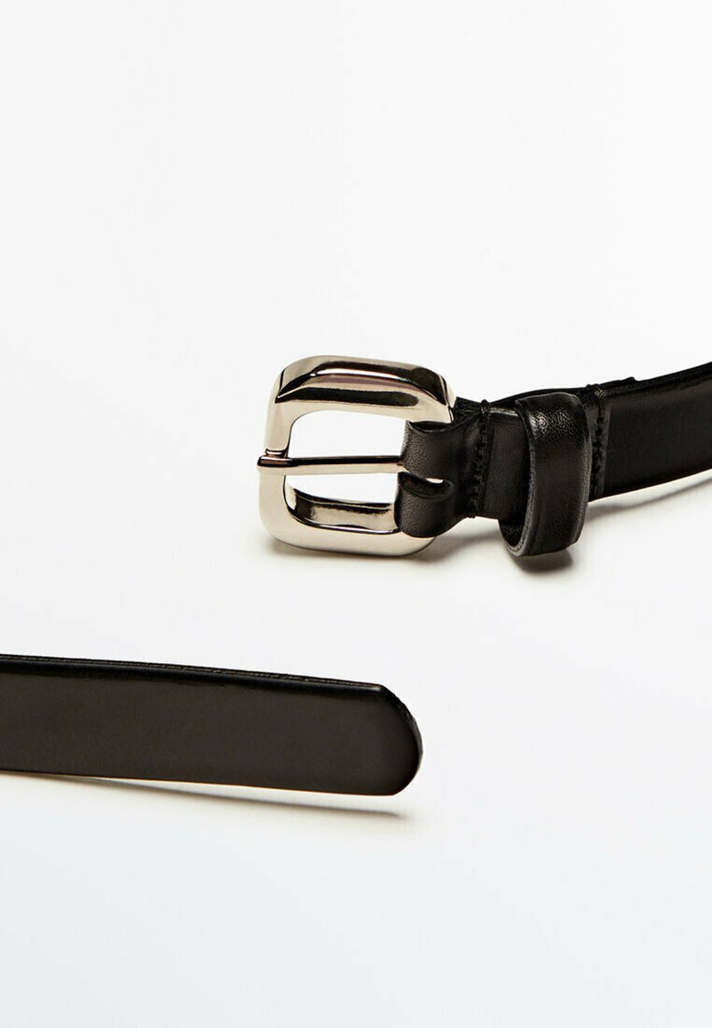 THIN WITH ROUND BUCKLE - Belt