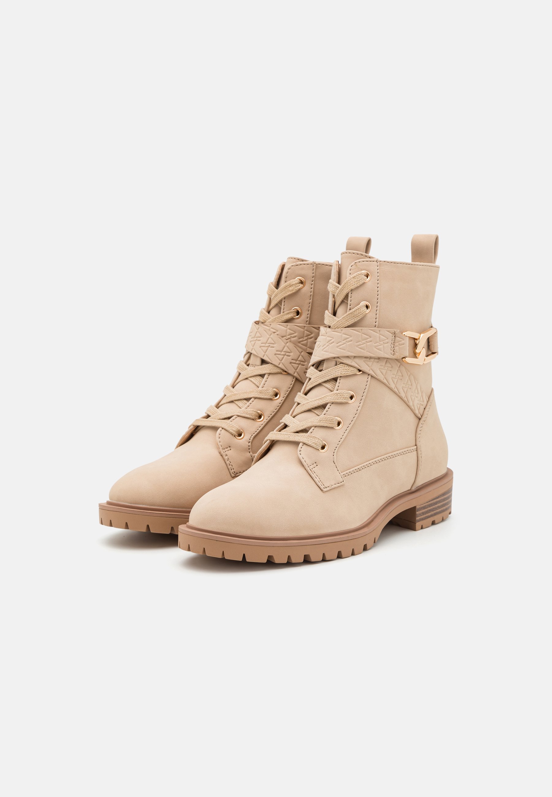 Lace-up ankle boots