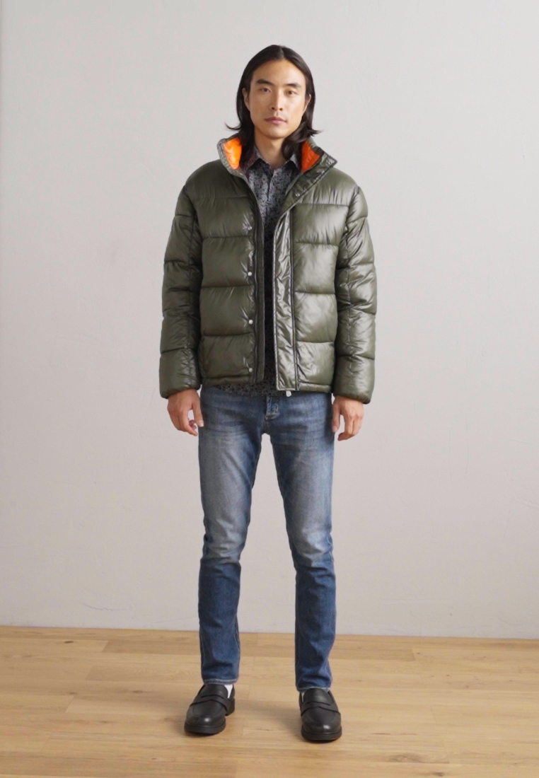 PADDED JACKET STANDUP COLLAR - Winter jacket