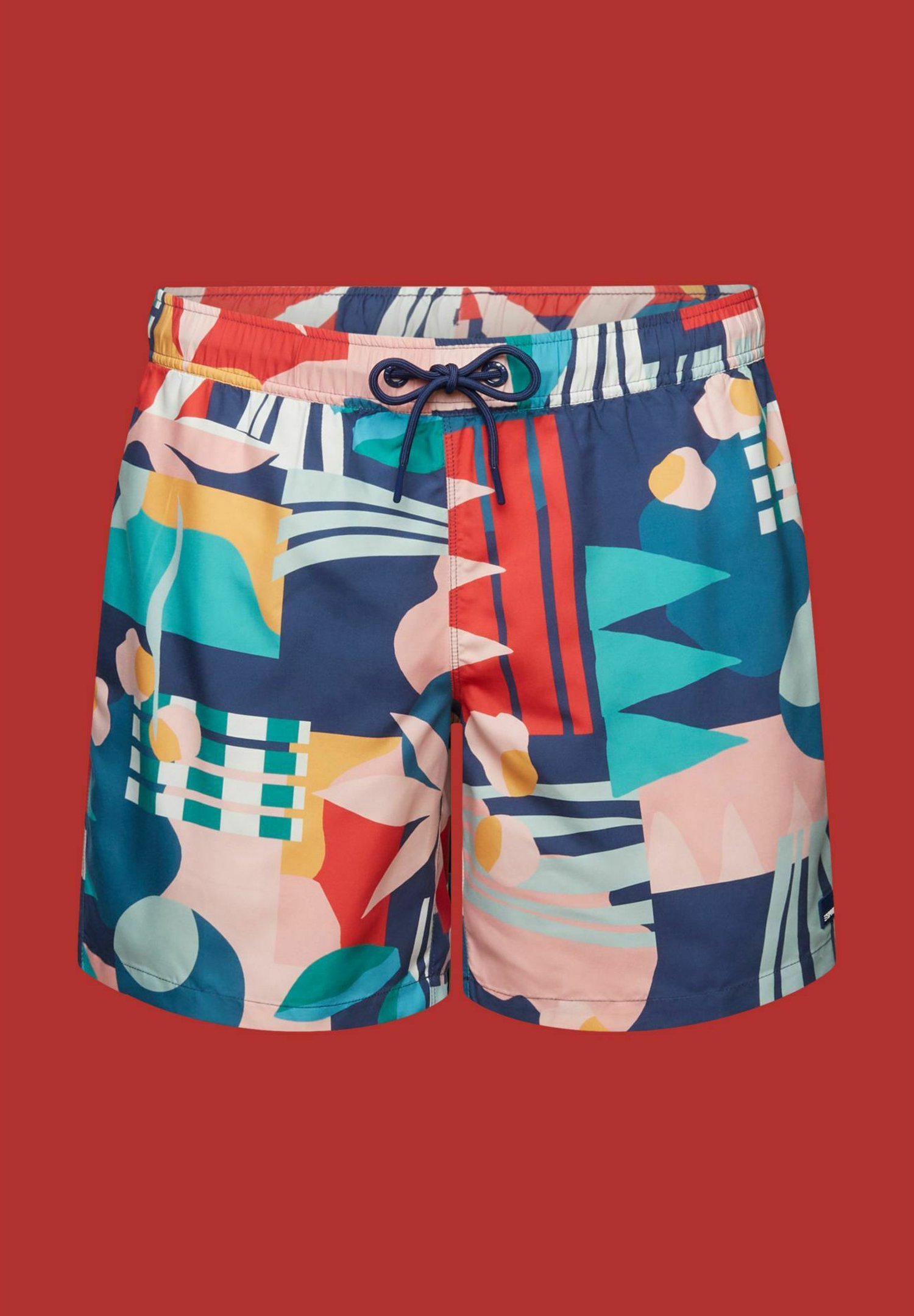 MIT ALLOVER-MUSTER - Swimming shorts