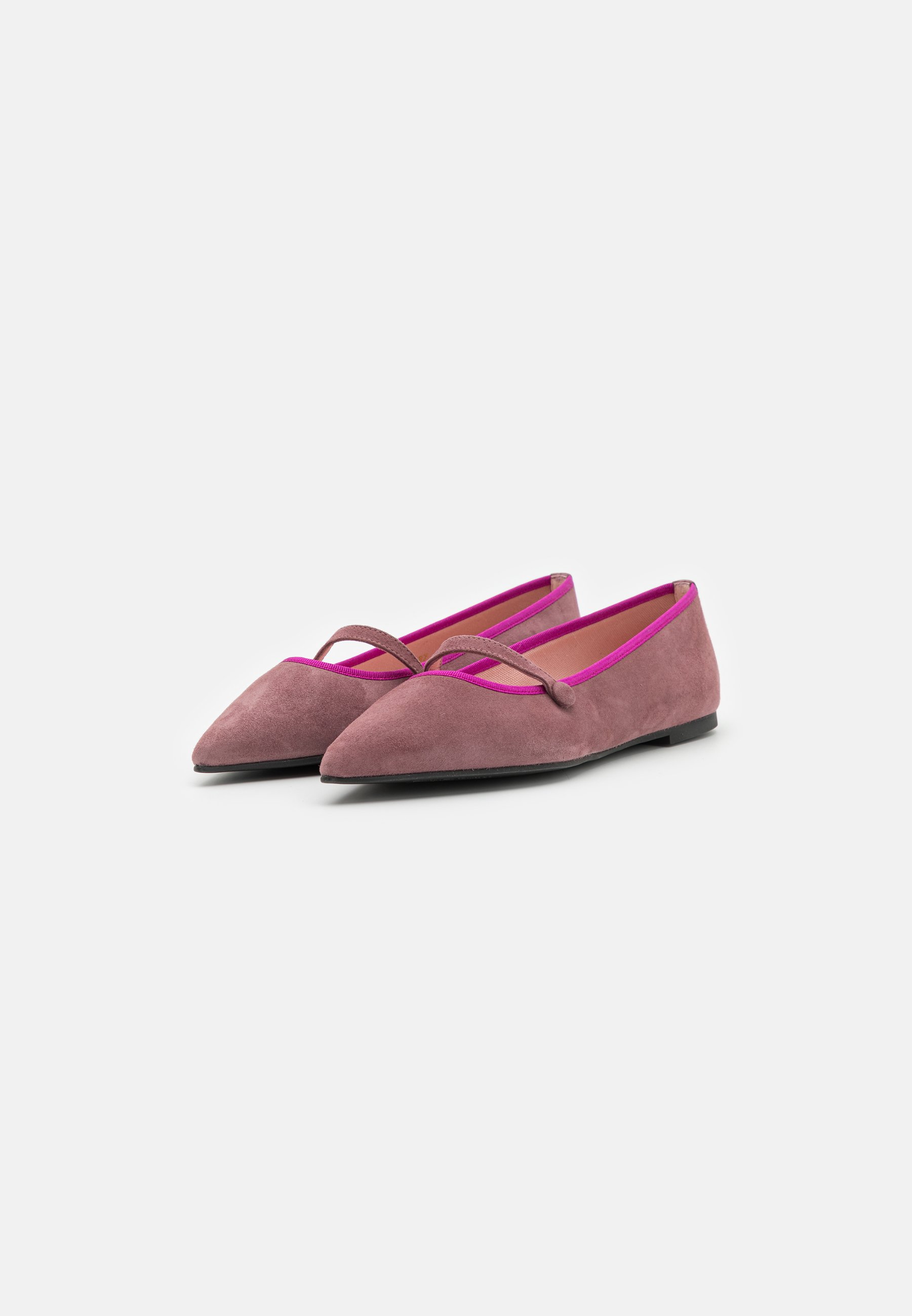 Ankle strap ballet pumps