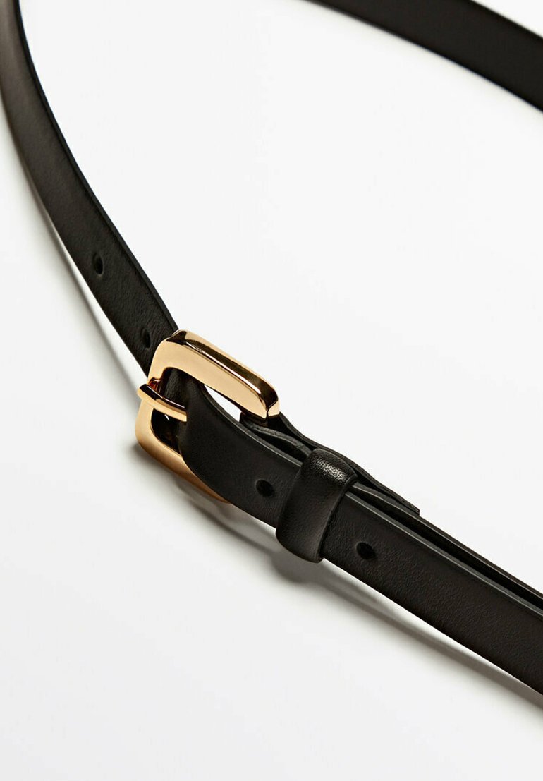 THIN WITH ROUND BUCKLE - Belt
