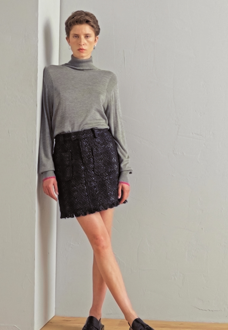HECK HIGH RISE SKIRT - Mini skirt